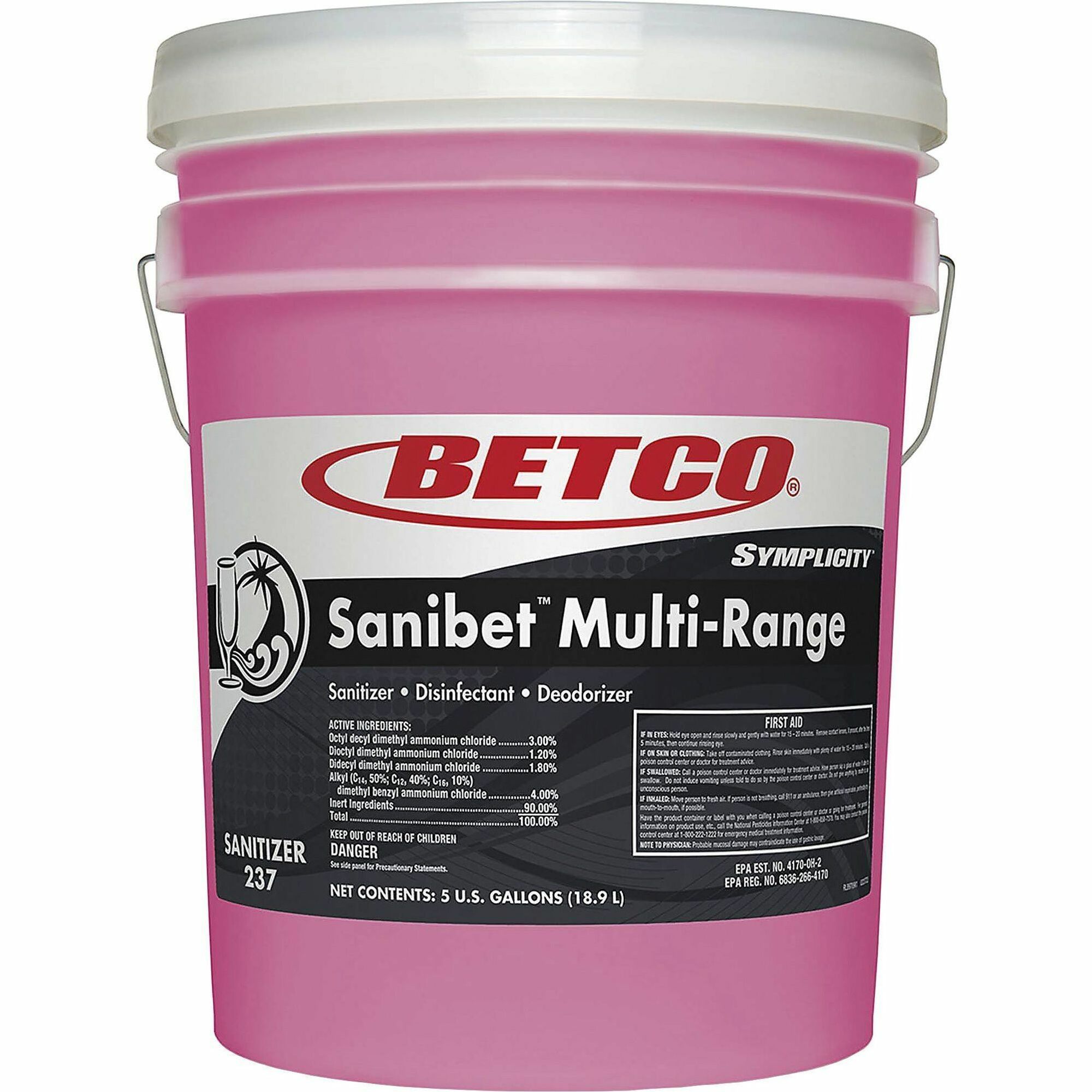 Image of Betco&reg; Sanibet Multi-Range Sanitizer, 5g