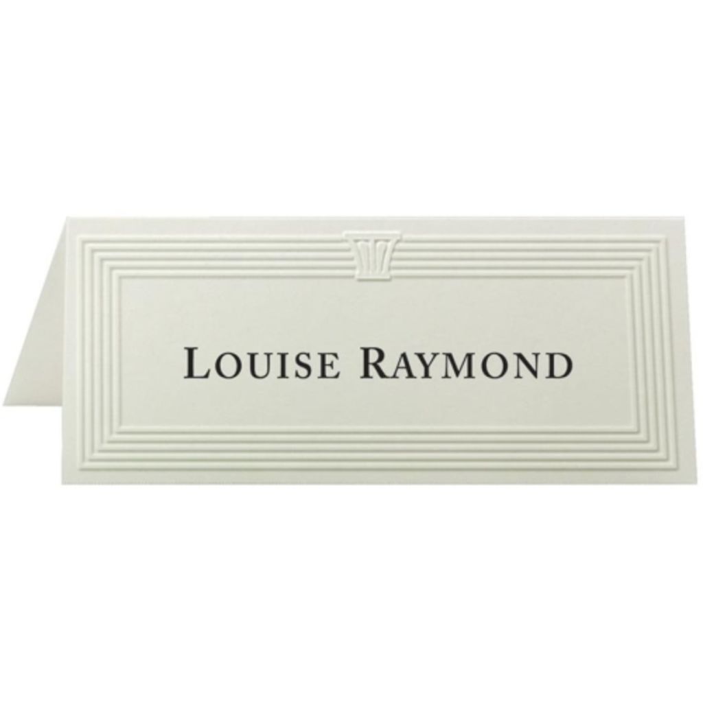 Image of St. James&reg; Overtures Inkjet Laser Print Tent Card - 30% Recycled