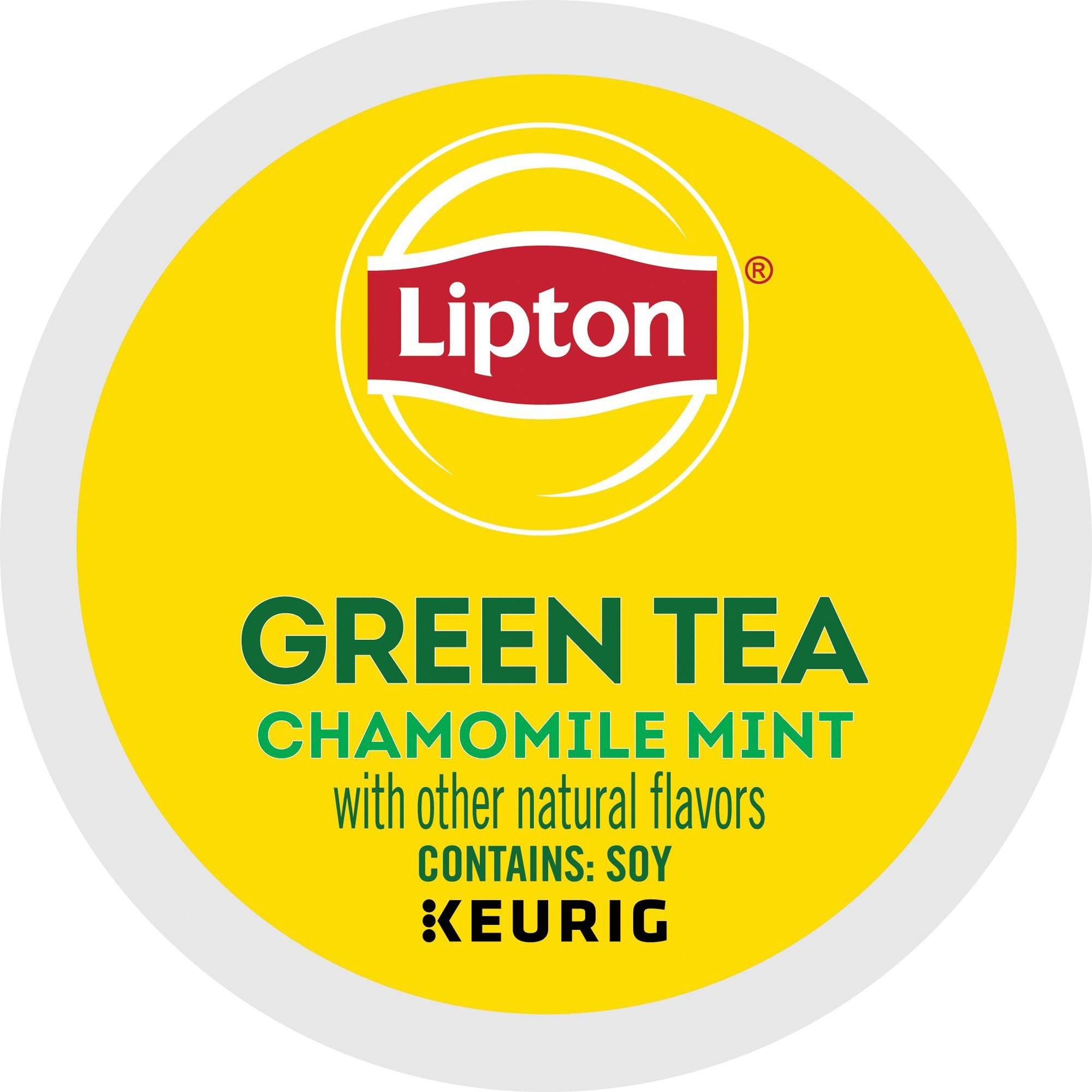 Lipton Green Tea with Chamomile and Mint K-Cup