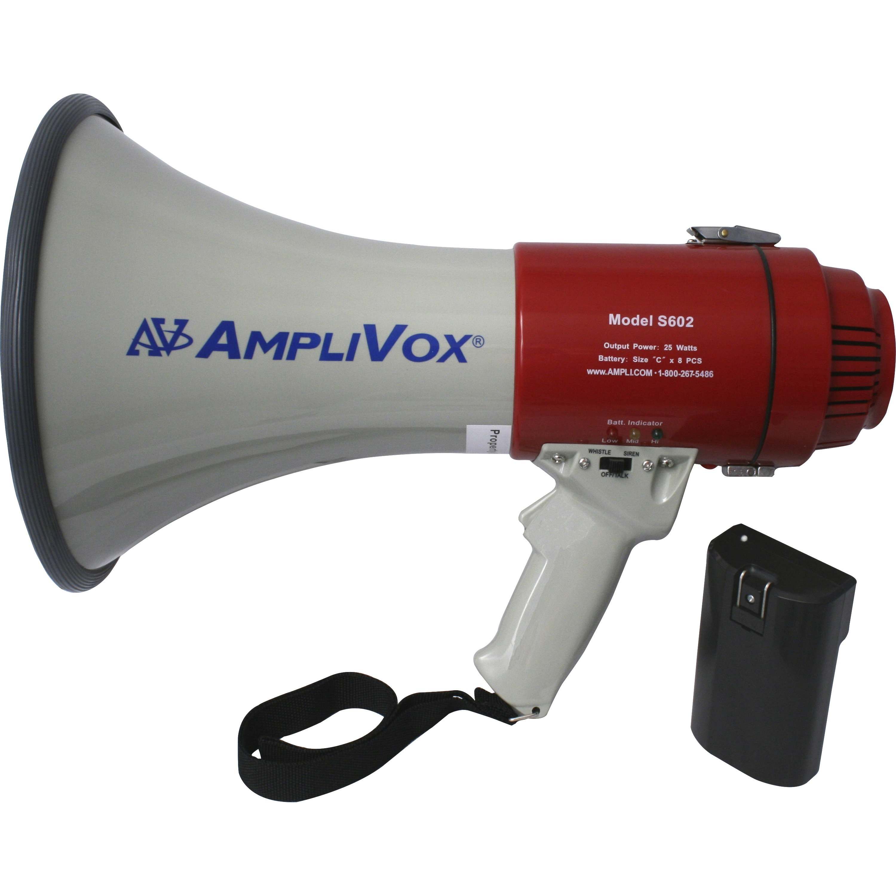 Image of AmpliVox Mity-Meg 25-Watt Megaphone