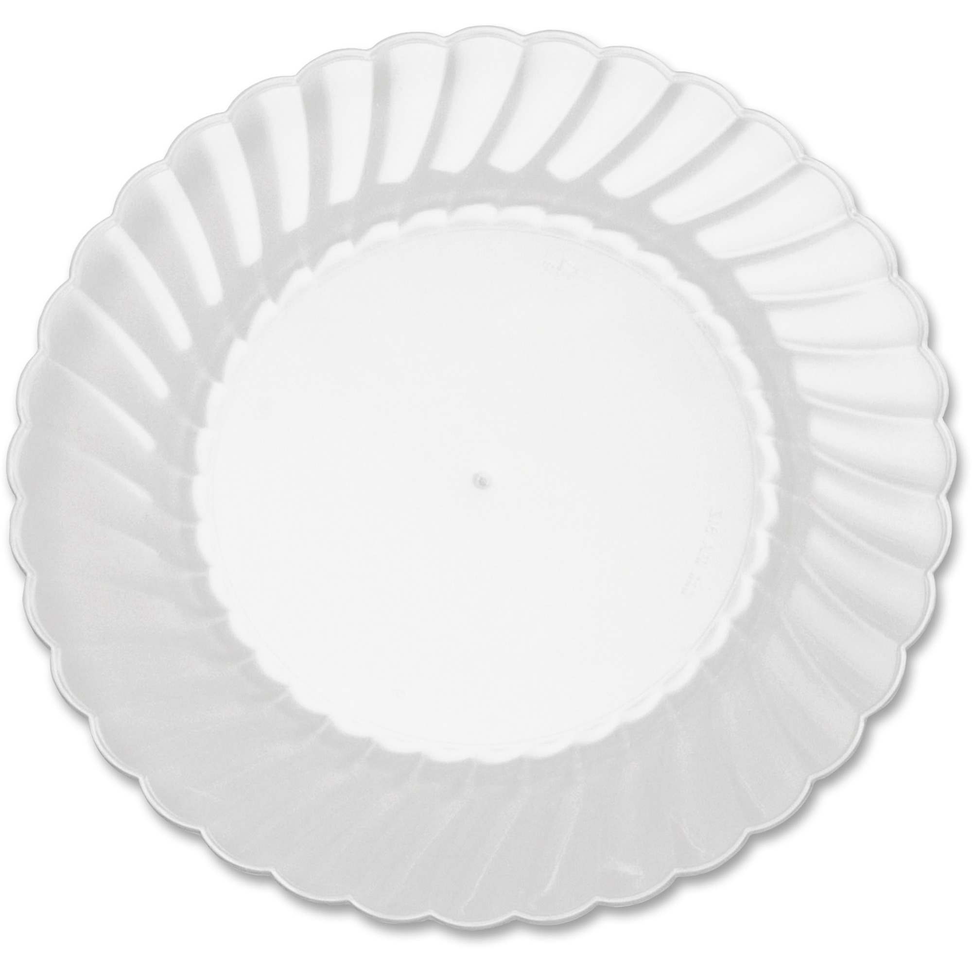 Image of Classicware WNA Comet Heavyweight Plastic Clear Plates