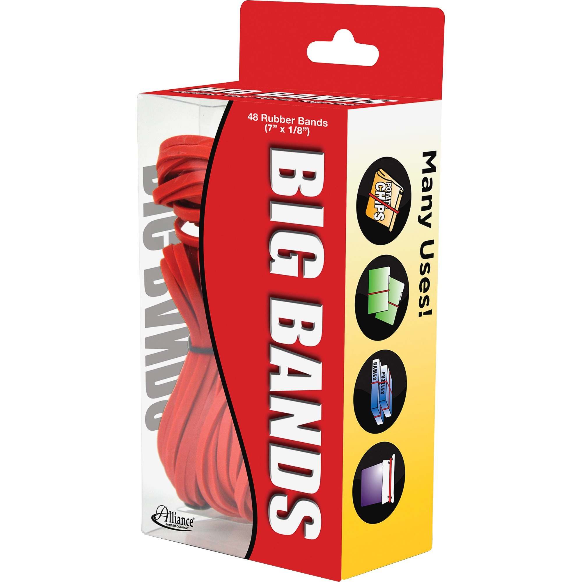Image of Alliance Rubber 00699 Big Bands - Large Rubber Bands for Oversized Jobs