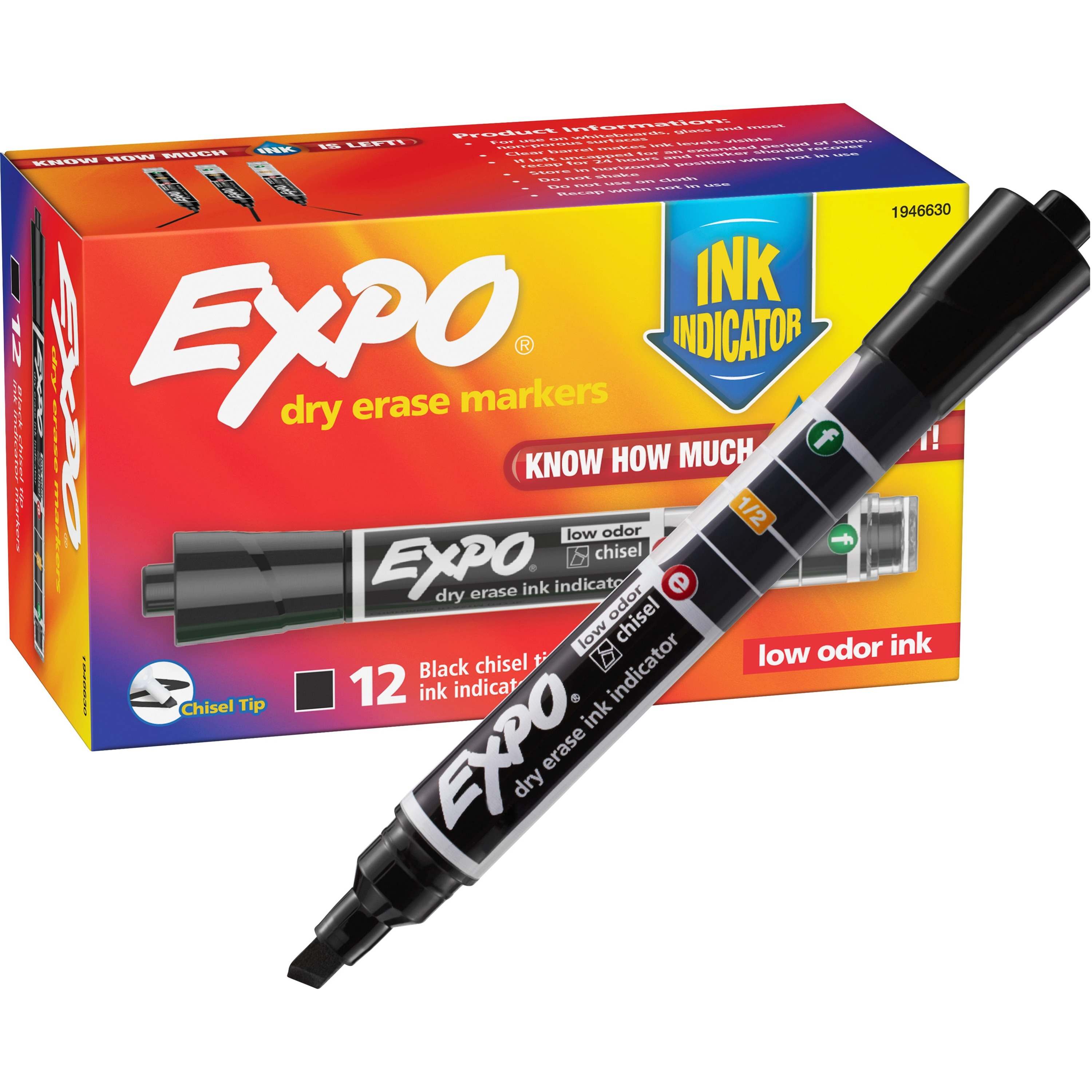 Image of EXPO Dry-Eraser Markers - Ink Indicator (SKU: 297441)