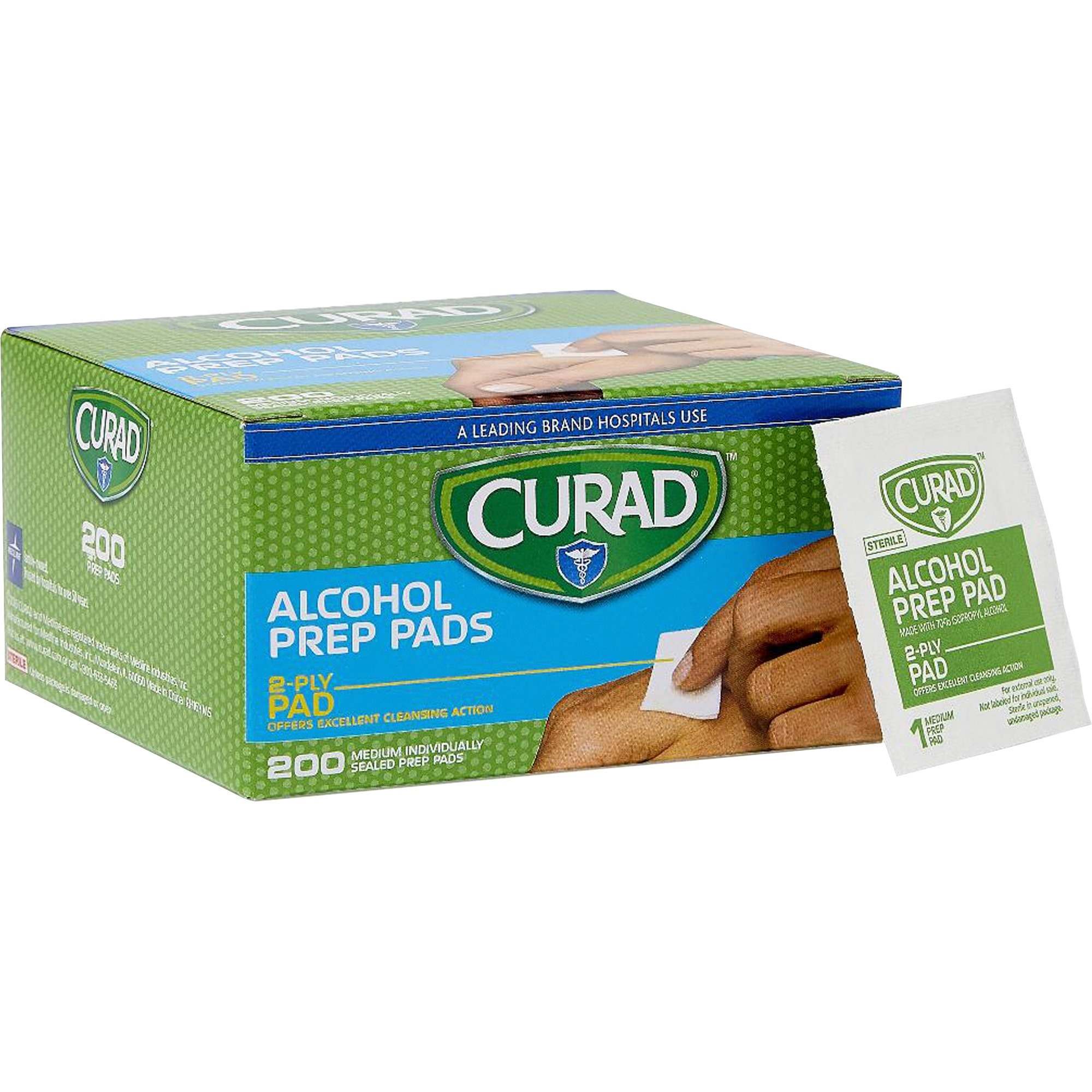 Image of Curad Sterile Alcohol Swabs