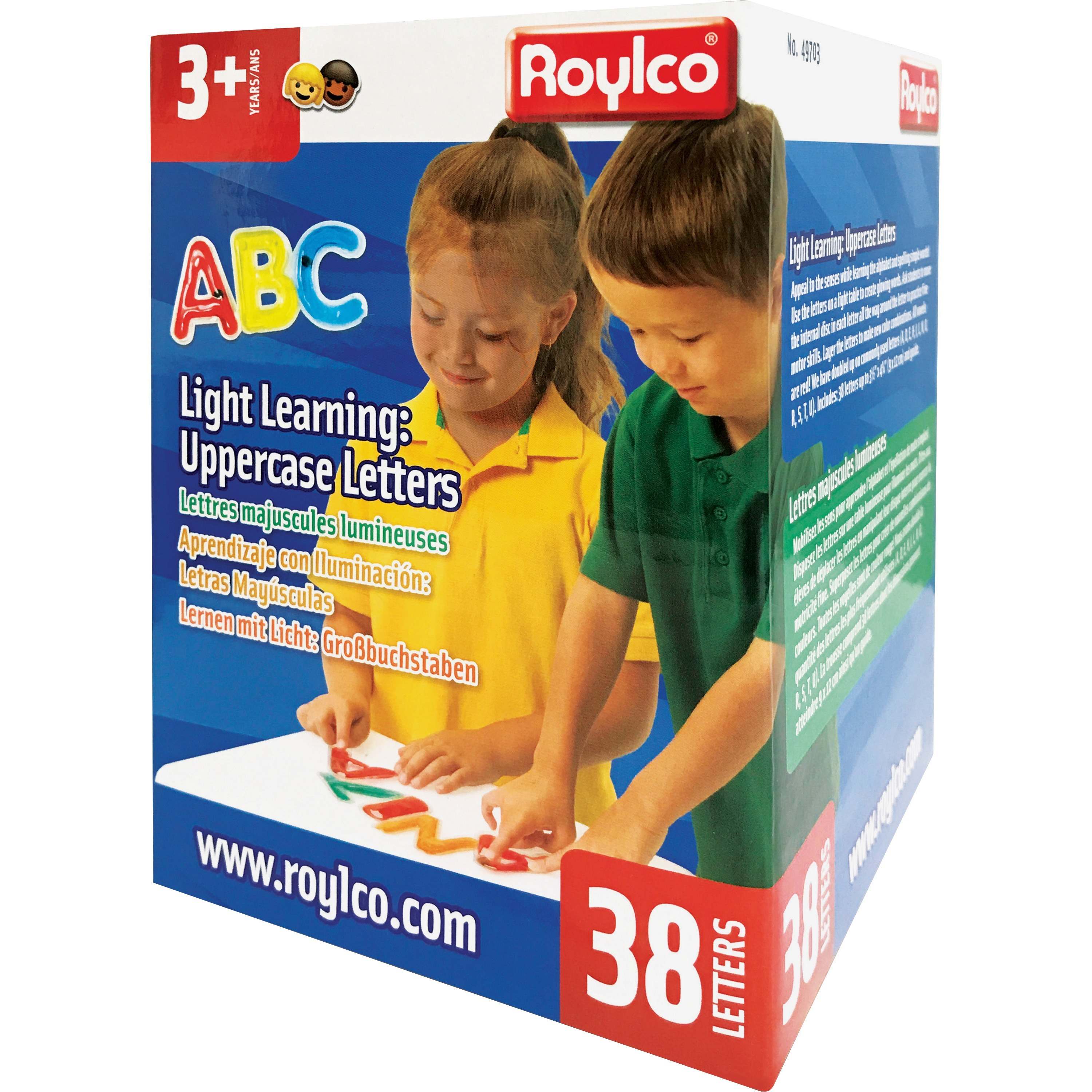 Image of Roylco Light Learning: Uppercase Letters