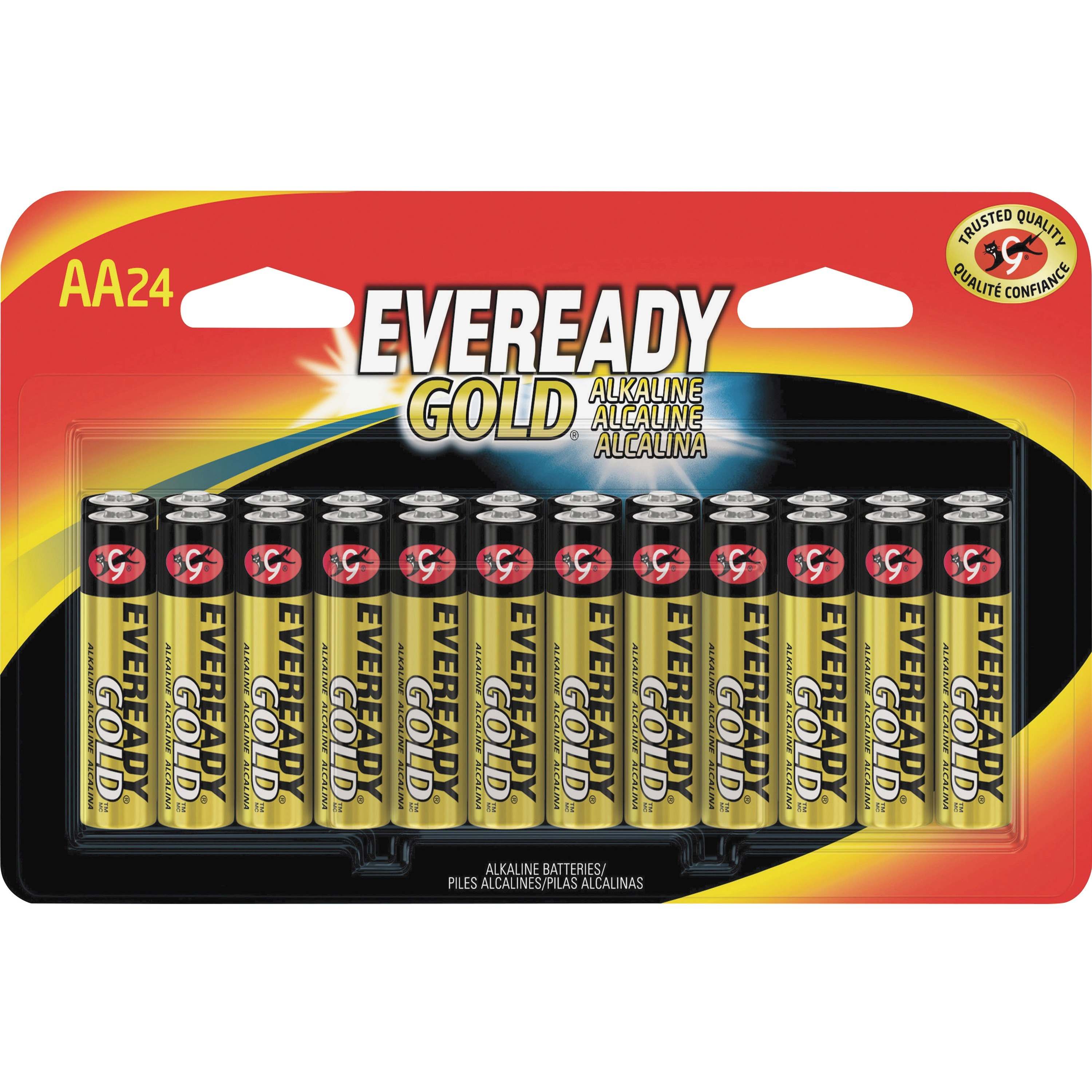 Image of Eveready Gold Alkaline AA Batteries