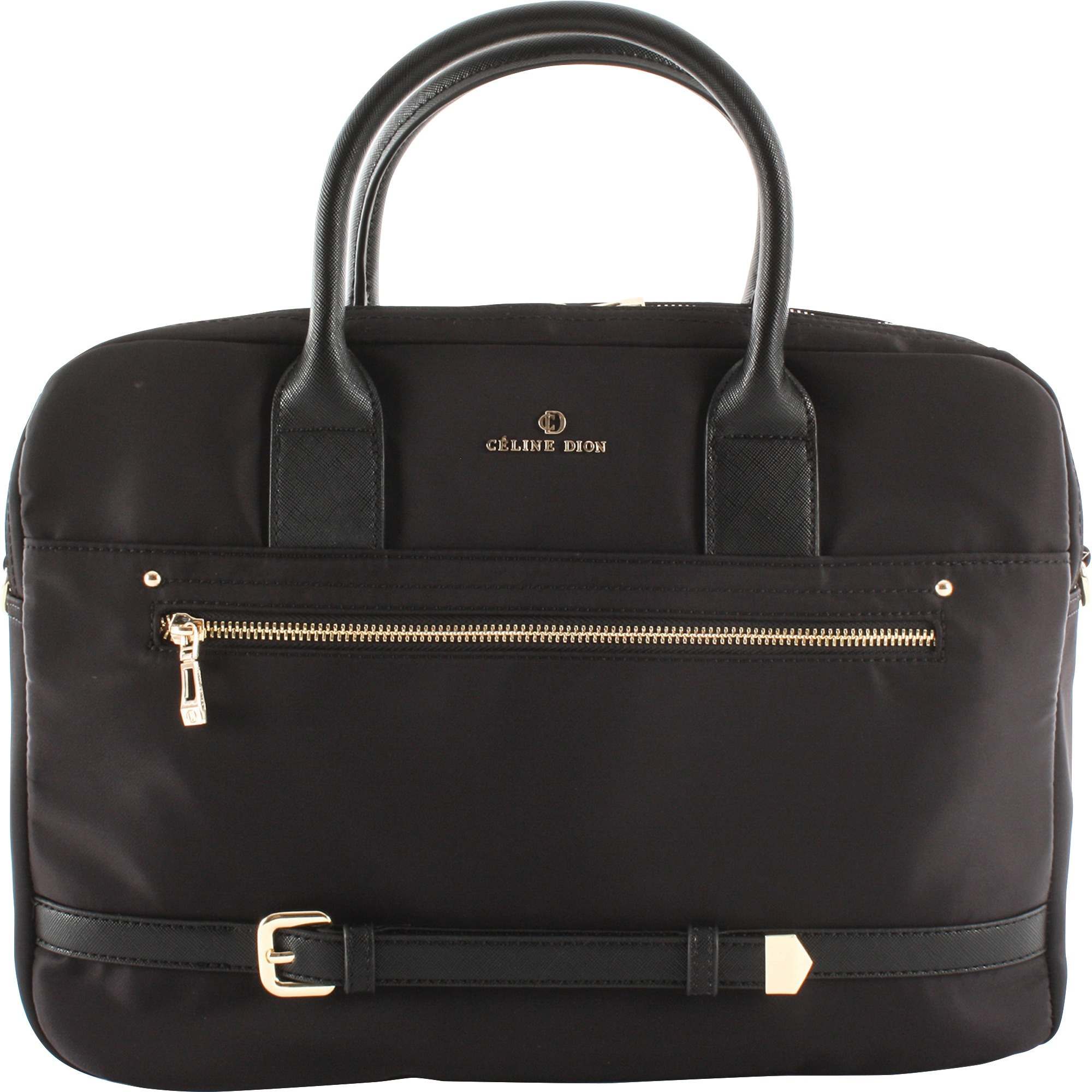 Image of Celine Dion Carrying Case (Briefcase) Travel Essential - Black/Gold