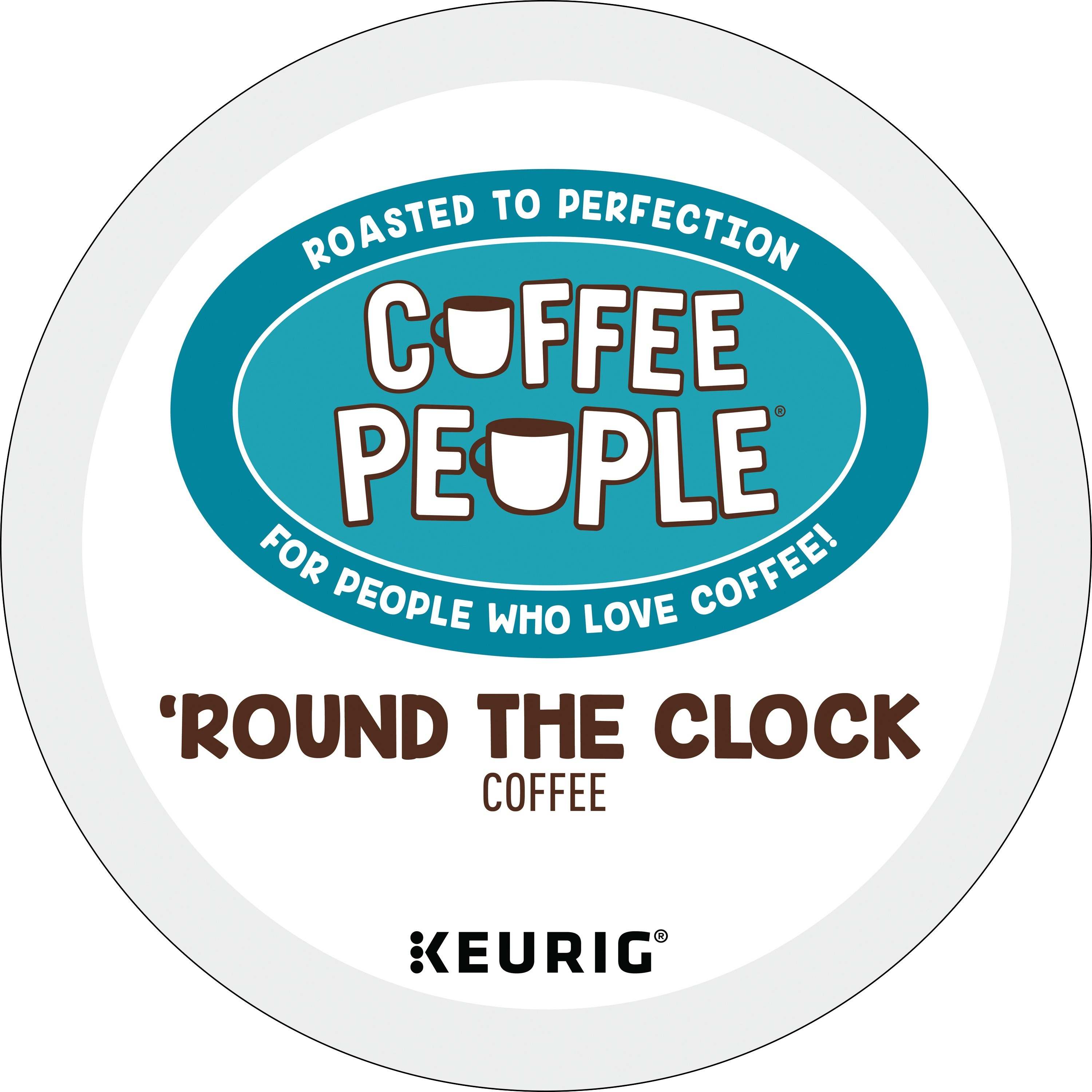 Image of Coffee People&reg; Round the Clock Blend K-Cup