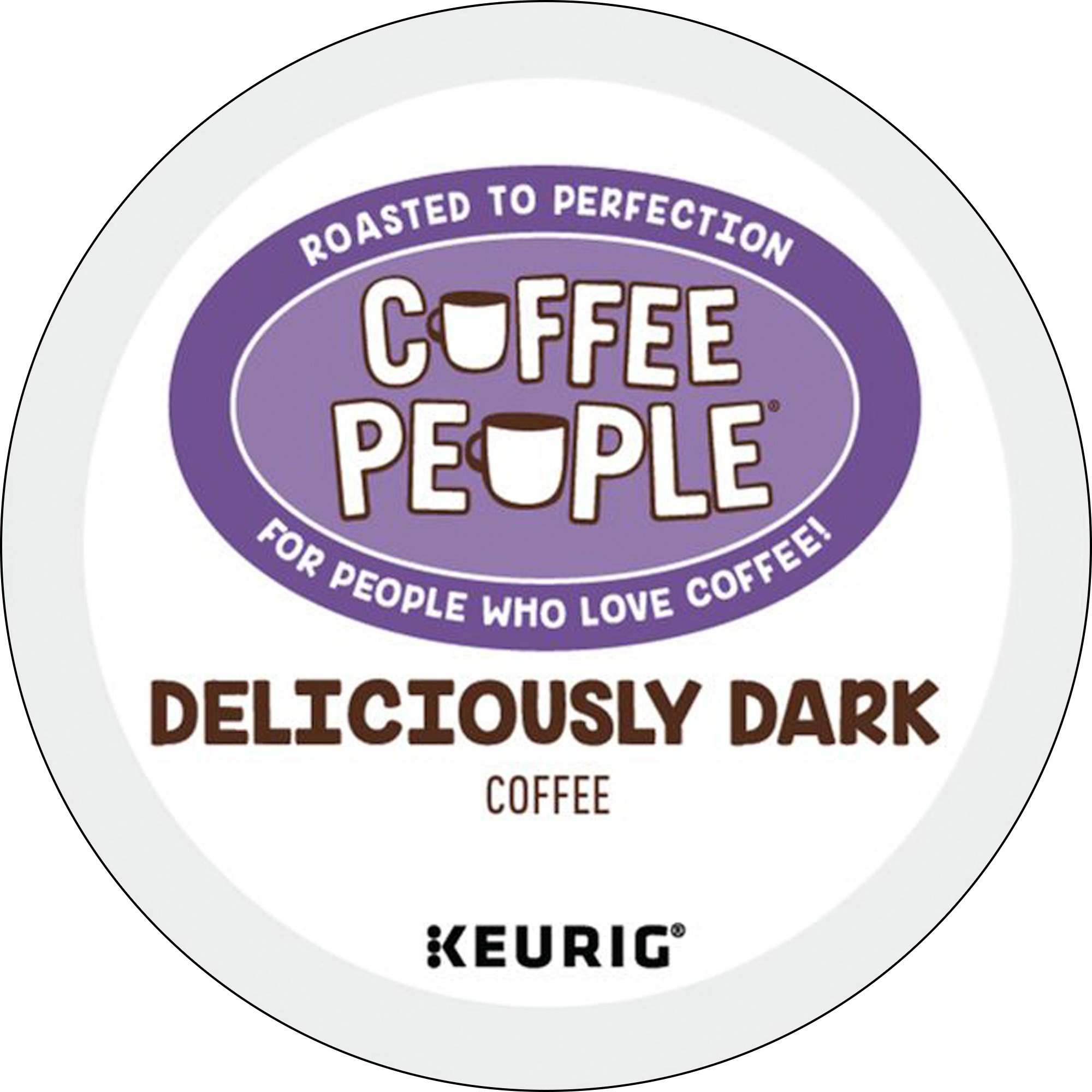 Image of Coffee People&reg; Deliciously Dark K-Cup
