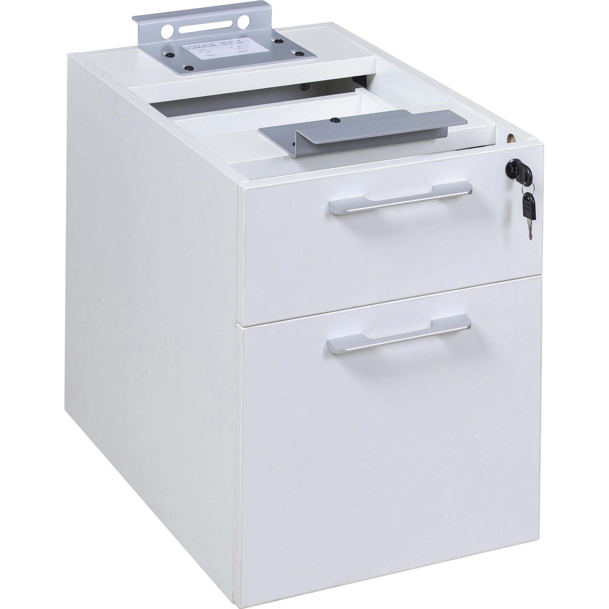 Image of Boss Simple System Hanging Pedestal-3/4 Box/File  White