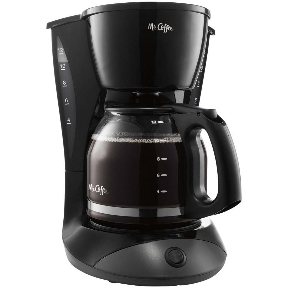 Image of Mr. Coffee Simple Brew 12-Cup Switch Coffee Maker Black