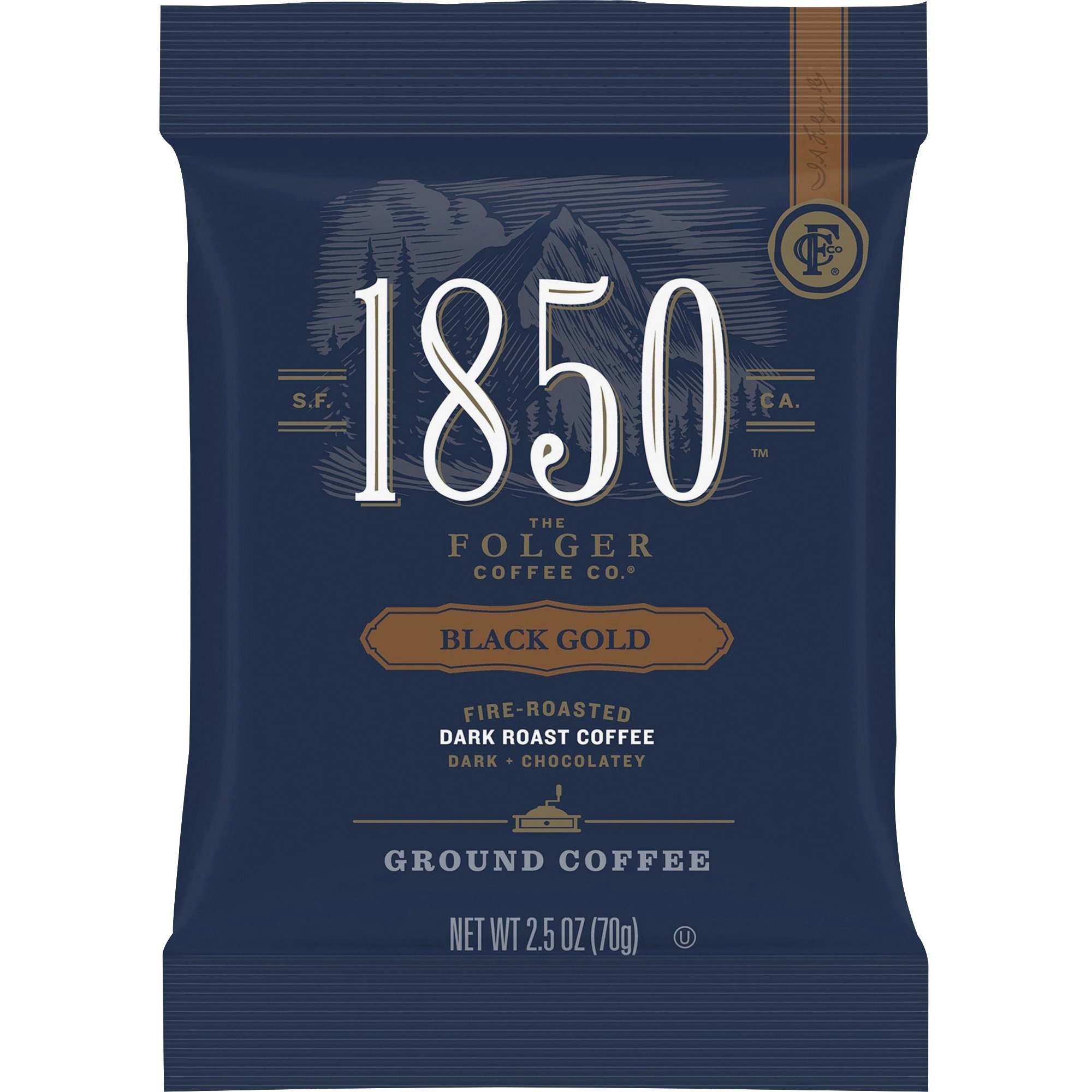 Image of Folgers&reg; 1850 Black Gold Dark Roast Ground Coffee
