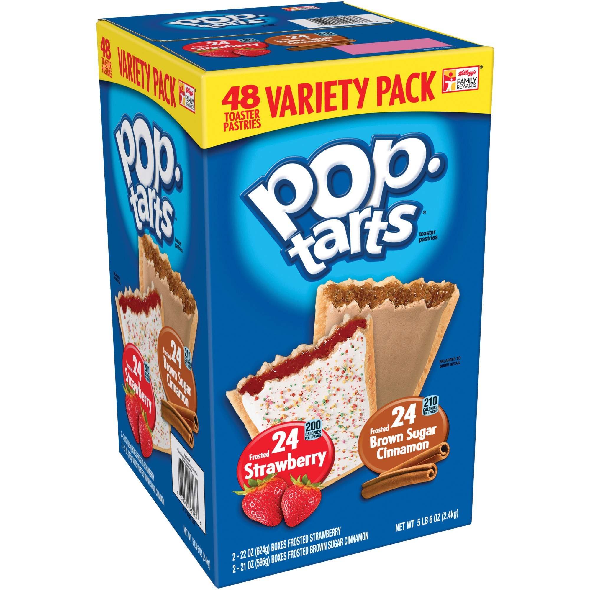 Image of Pop Tarts Toaster Pastries Variety Pack
