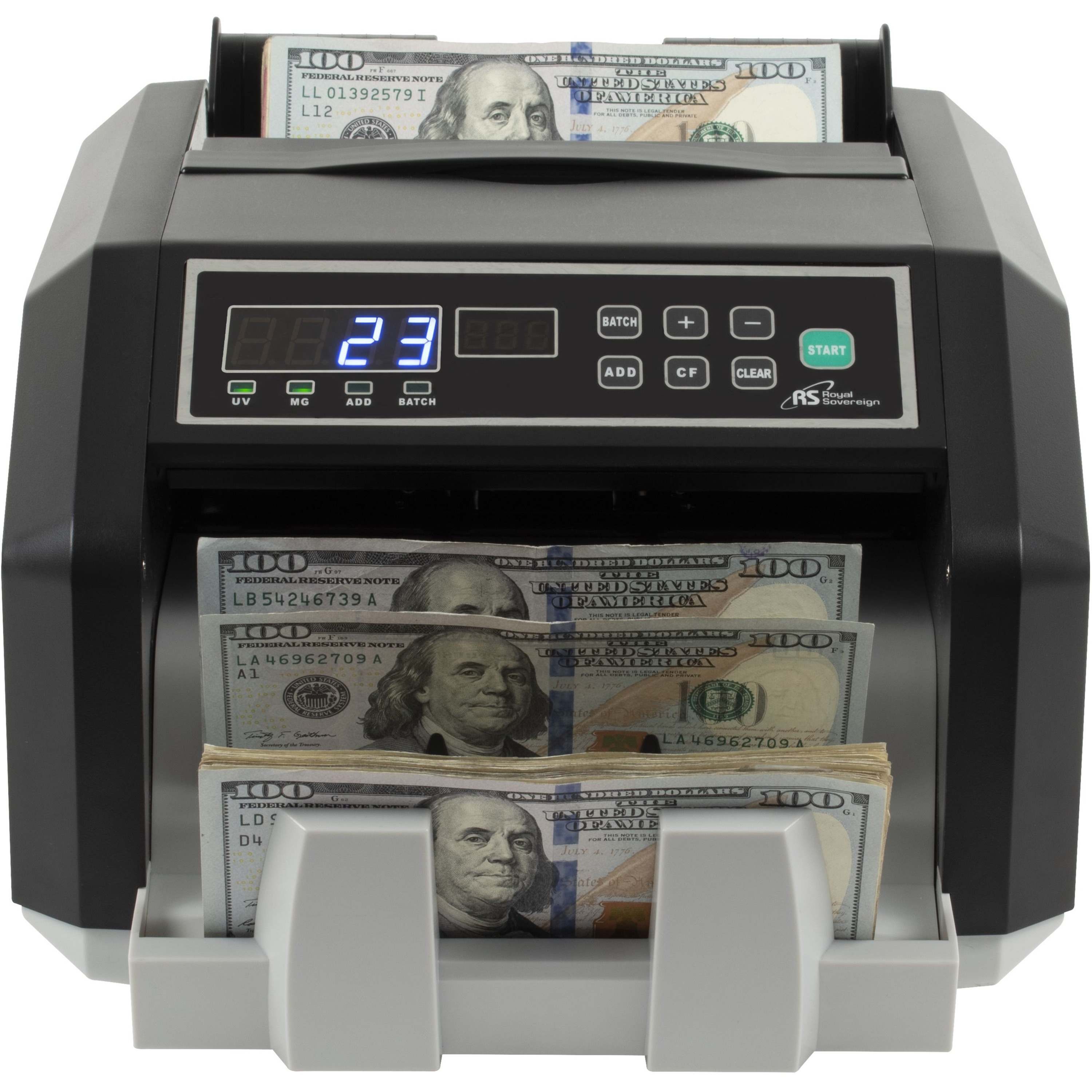 Image of Royal Sovereign High Speed Currency Counter with Counterfeit Detection