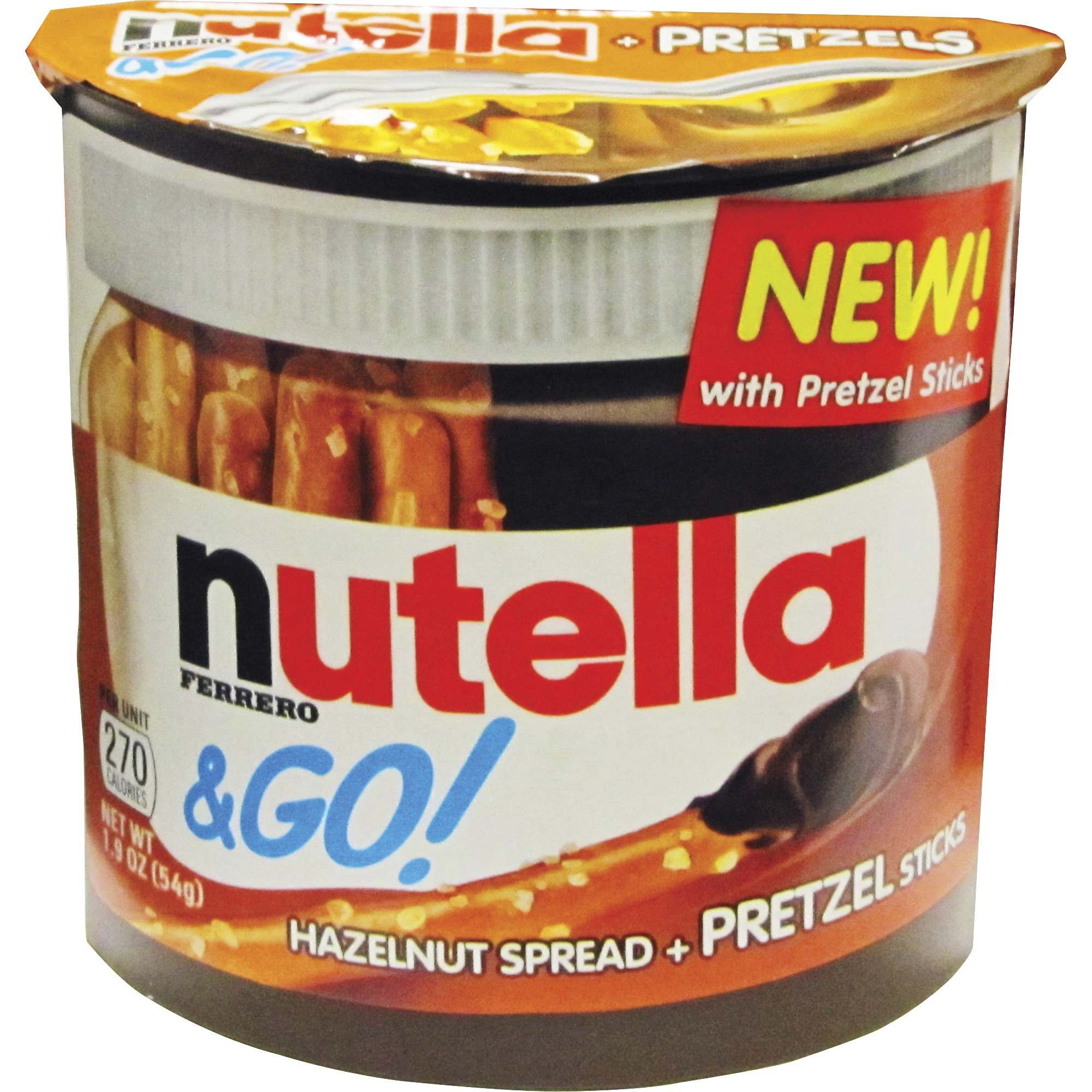 Image of Nutella Nutella & GO Hazelnut Spread & Pretzels