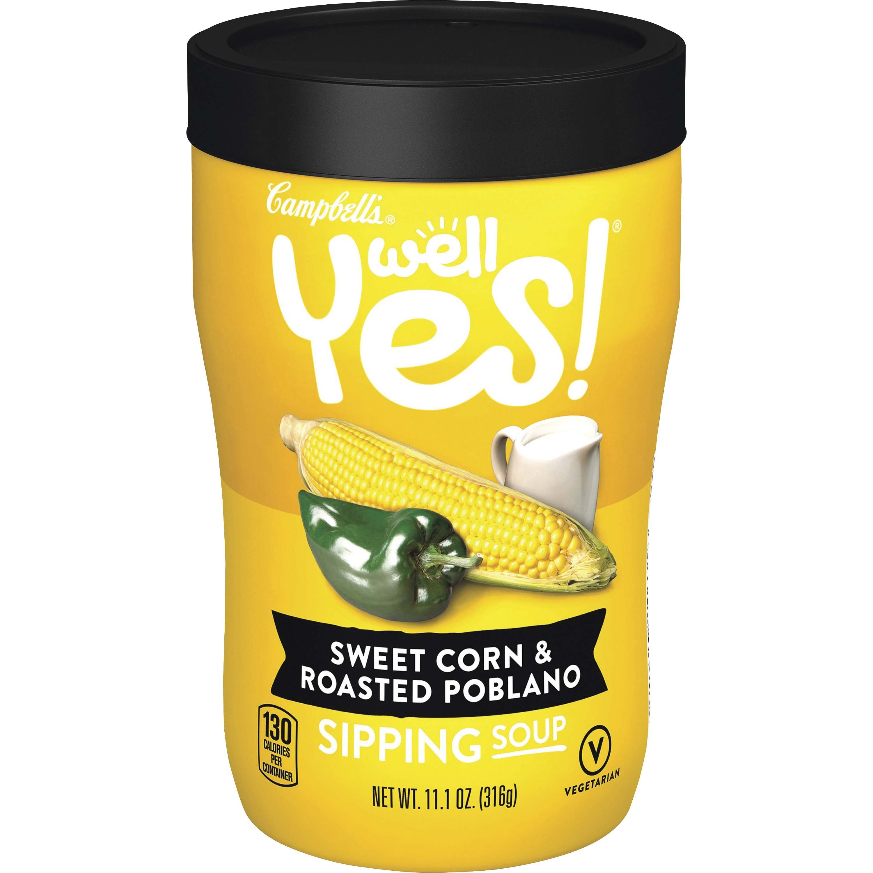 Image of Campbell's Sweet Corn/Roasted Poblano Sipping Soup