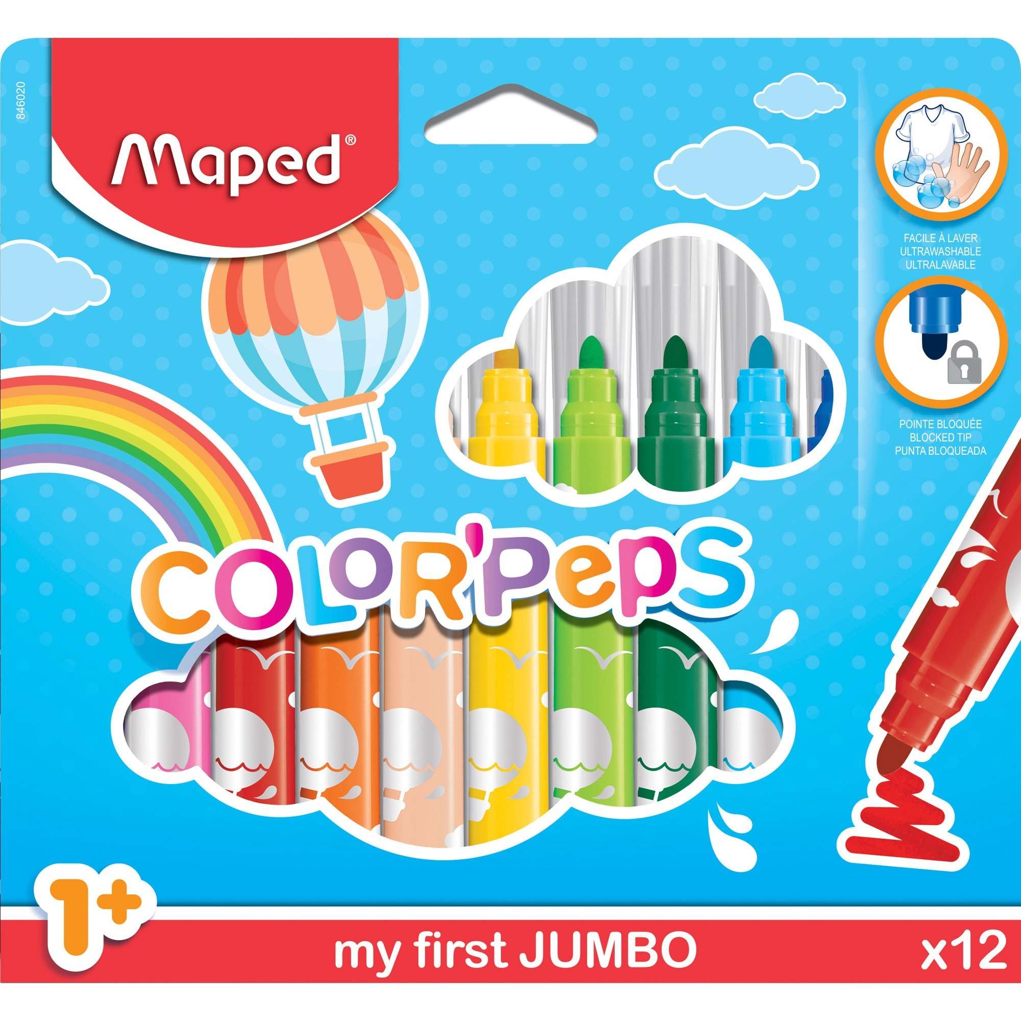 Image of Helix Color Peps My First Jumbo Markers (SKU: 288831)