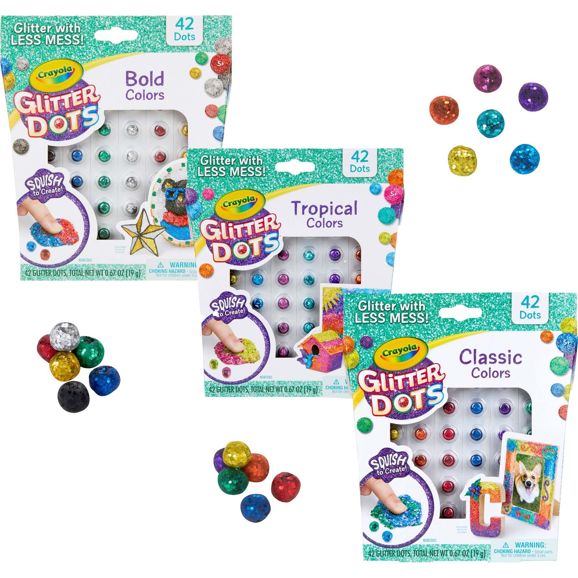 Image of Glitter Dots Glitter Dots Assortment Set