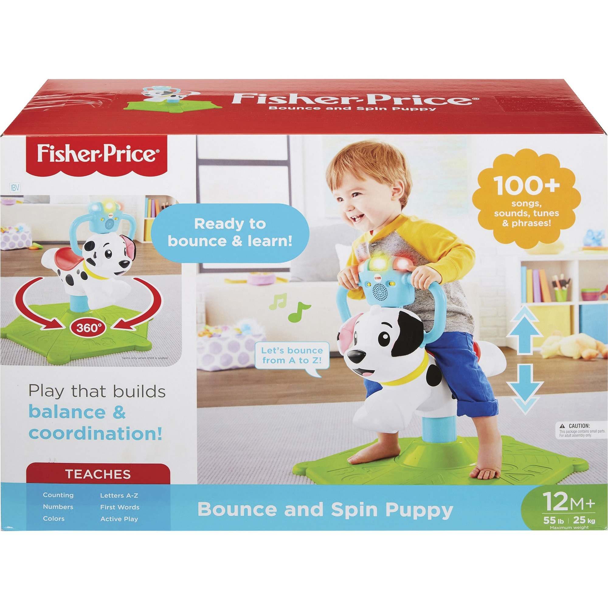 Image of Fisher-Price Bounce & Spin Puppy