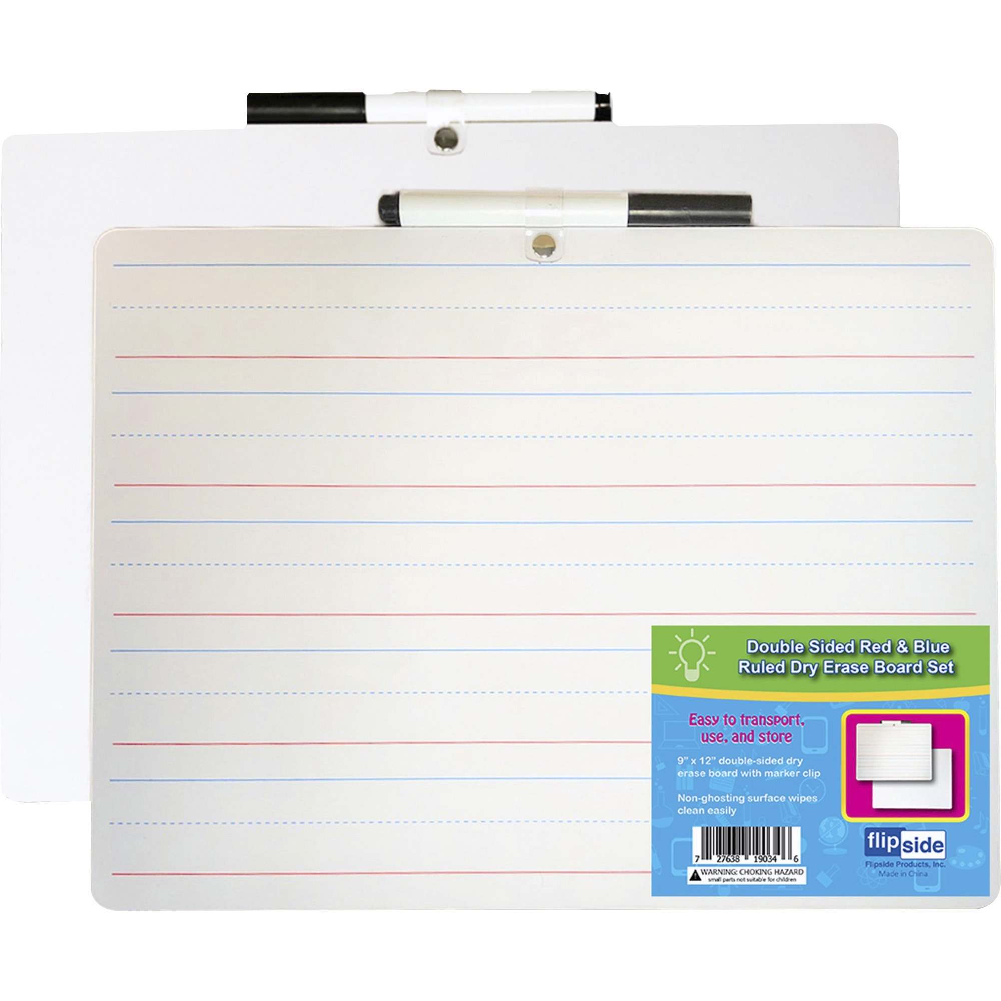 Image of Flipside 2-sided Dry Erase Board Sets