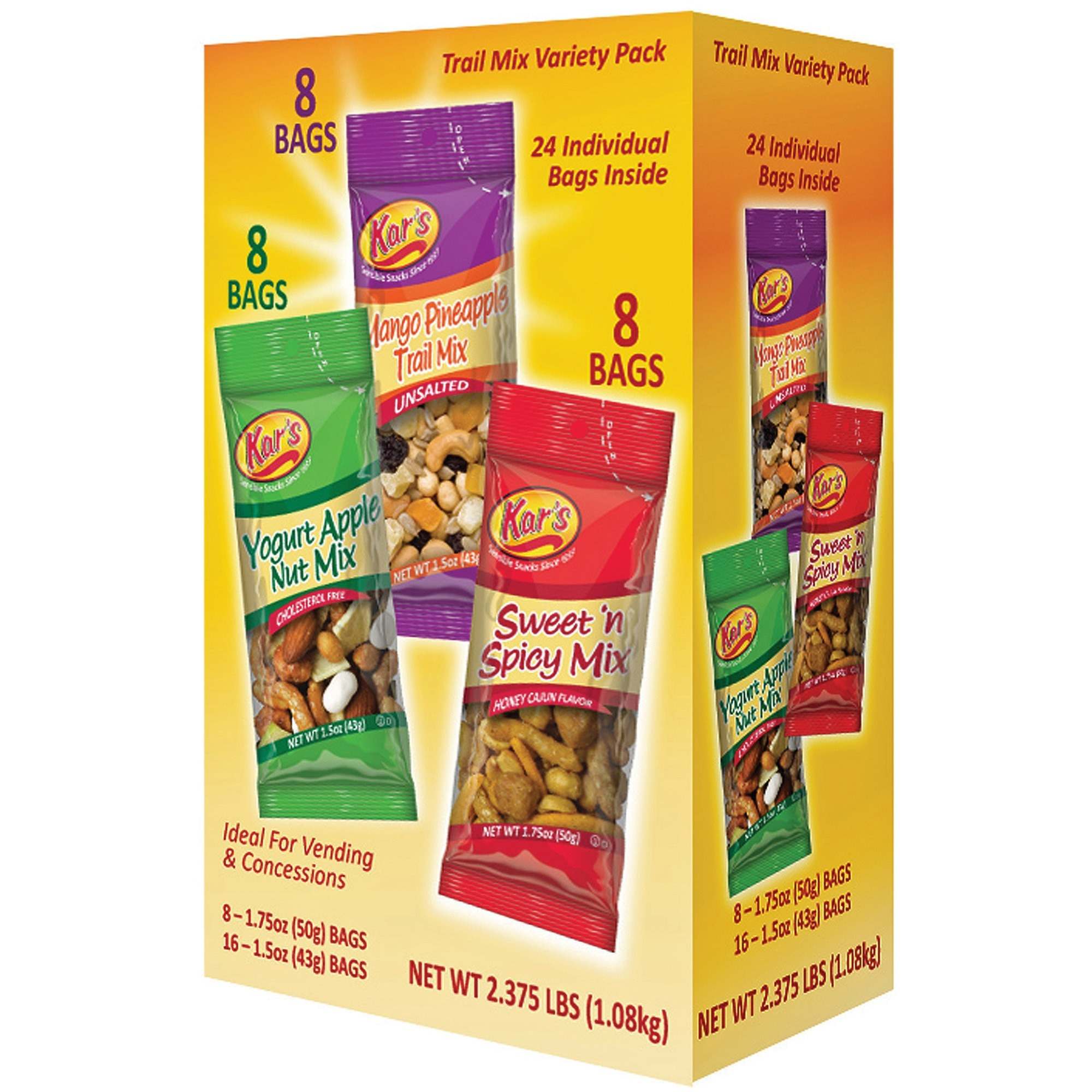 Image of Kar's Nuts Trail Mix Variety Pack