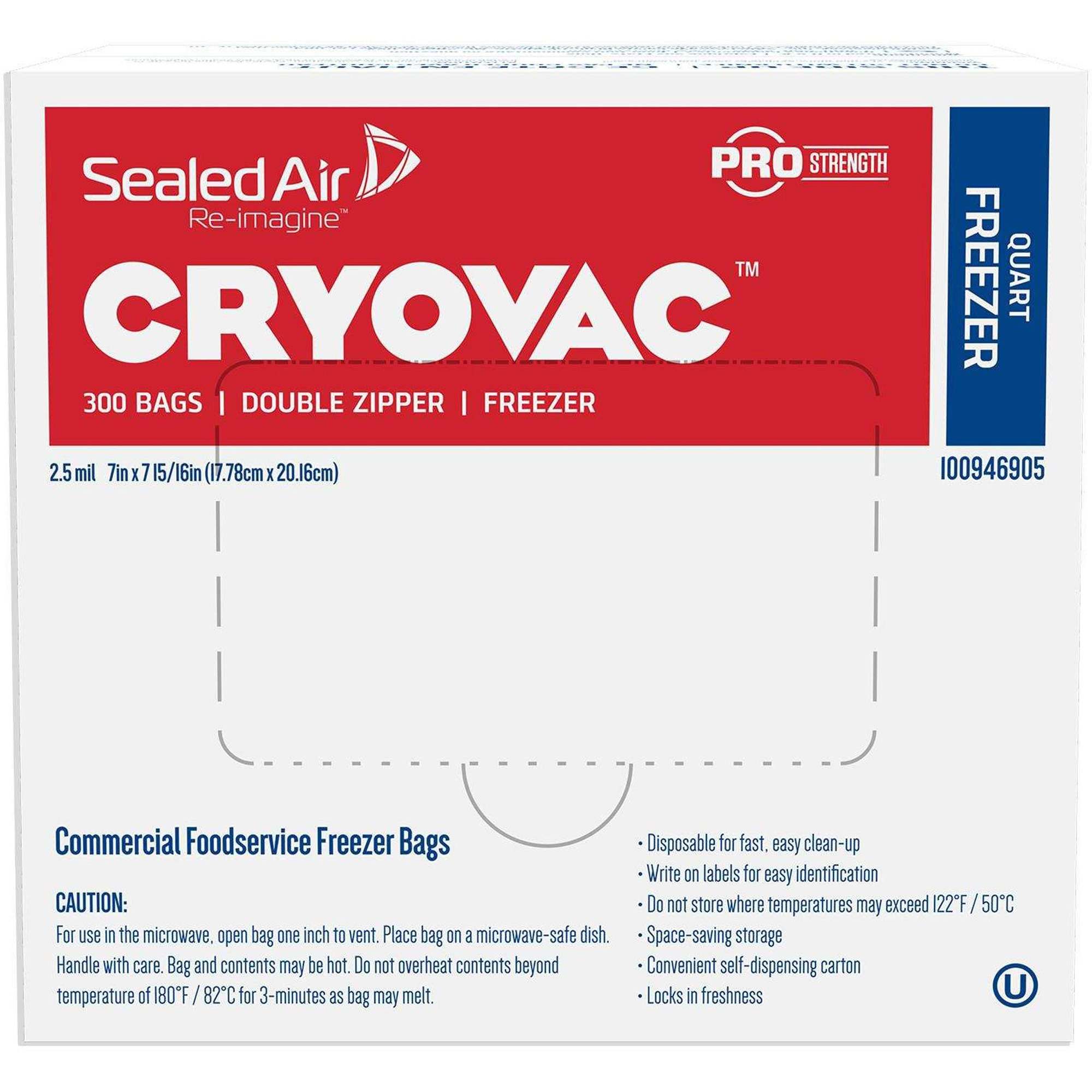 Image of CRYOVAC Quart Freezer Bags