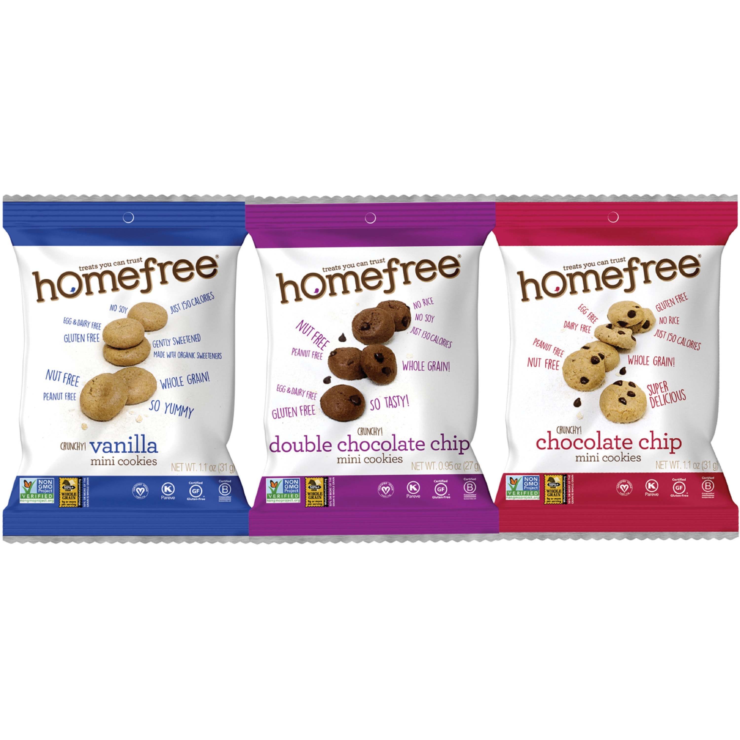 Image of Homefree Mini Cookie Variety Pack