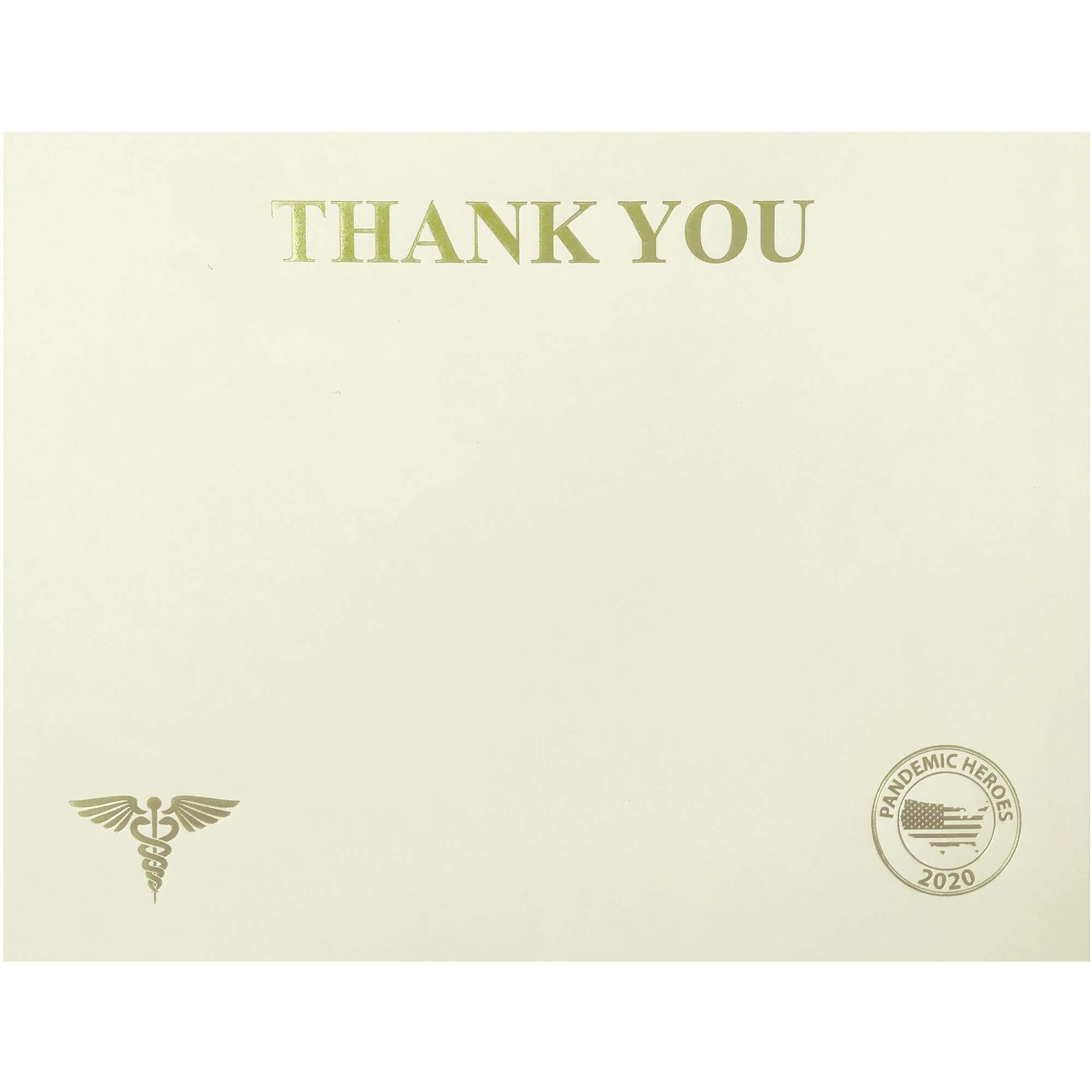 Image of First Base Pandemic Heroes Thank You Certificate