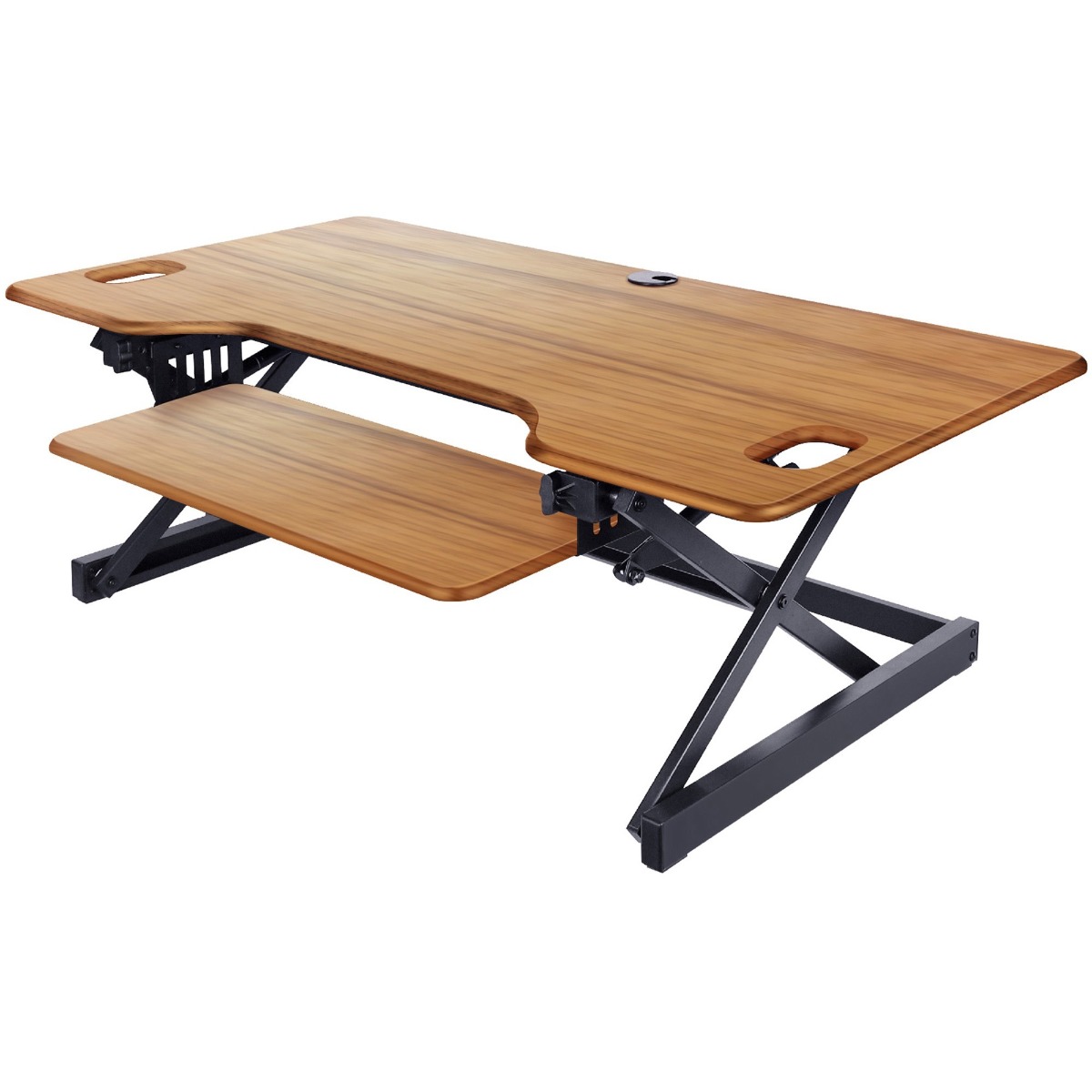 Image of Rocelco DADRT- 46 Sit Stand Desk Riser