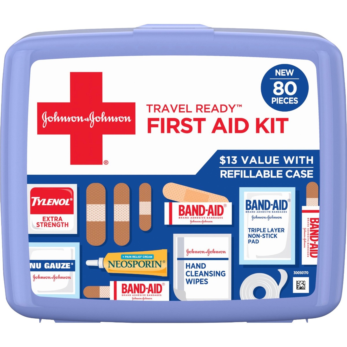 Image of Johnson & Johnson Portable First Aid Kit