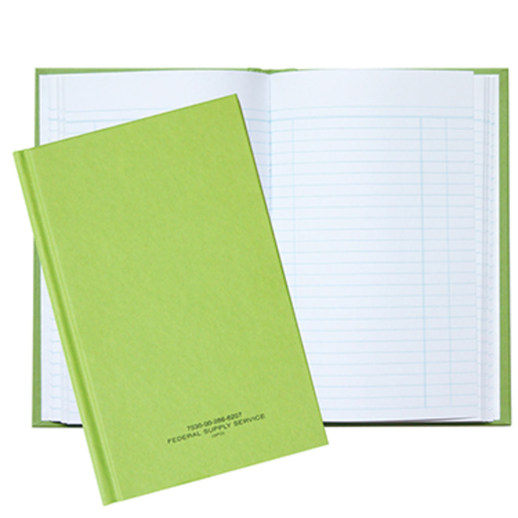 Green Book Accounting Books - 5.5 x 8