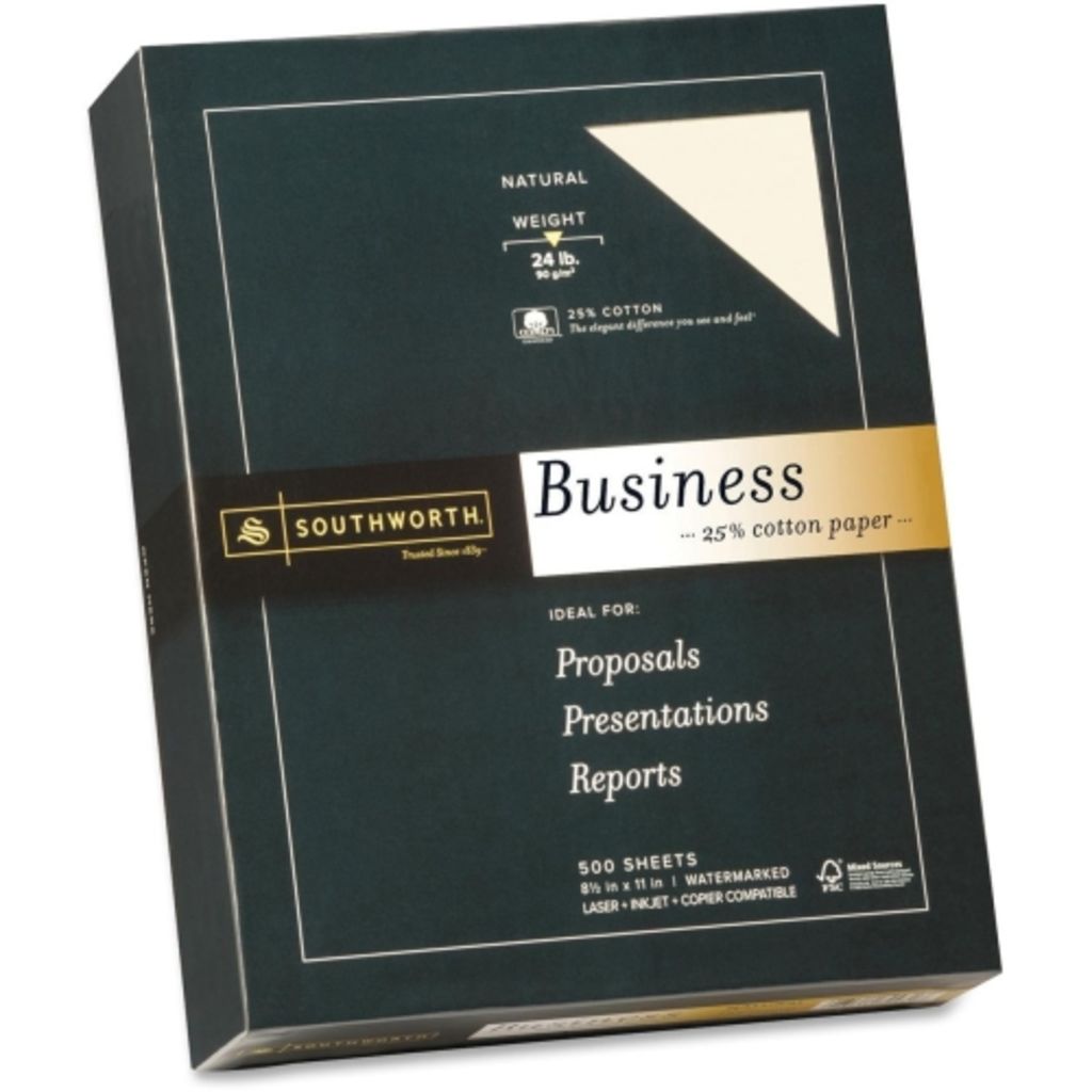 Image of Southworth 24lb 25% Cotton Business Paper (SKU: 101754)