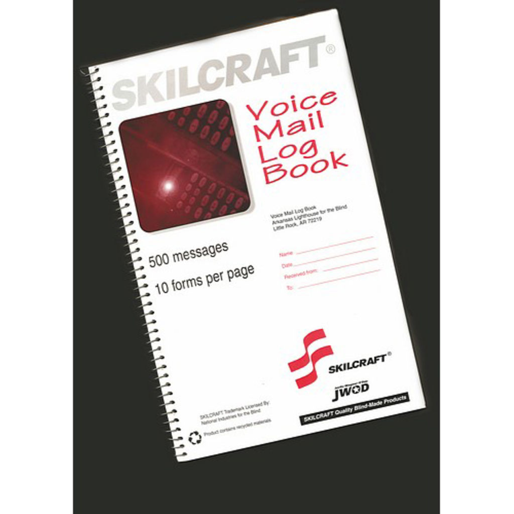 Image of Arkansas Lighthouse Message Log Book - 25 Sheet(s) - 20 lb - Spiral Bound - Recy