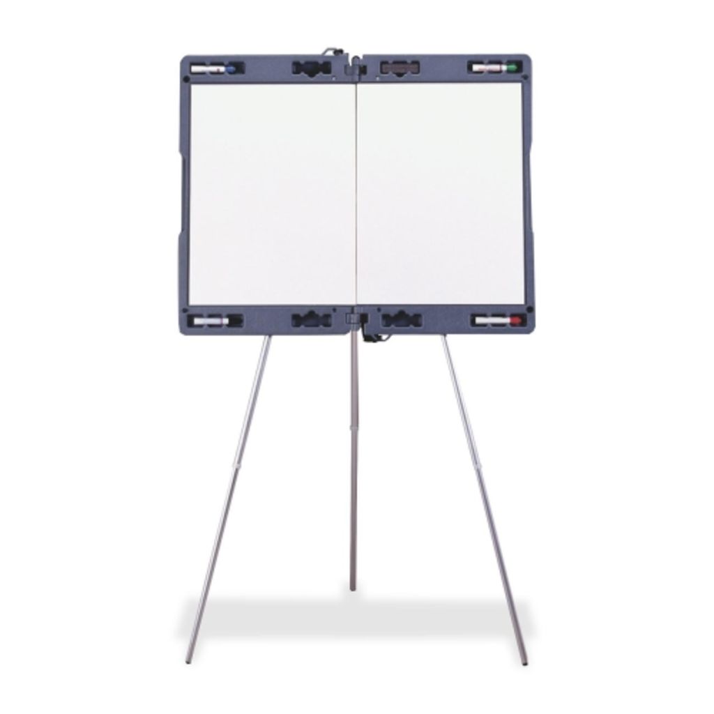 Image of Ghent Attivo Portable Whiteboard Briefcase Easel - 35.5" (3 ft) Width x 23.5" (2