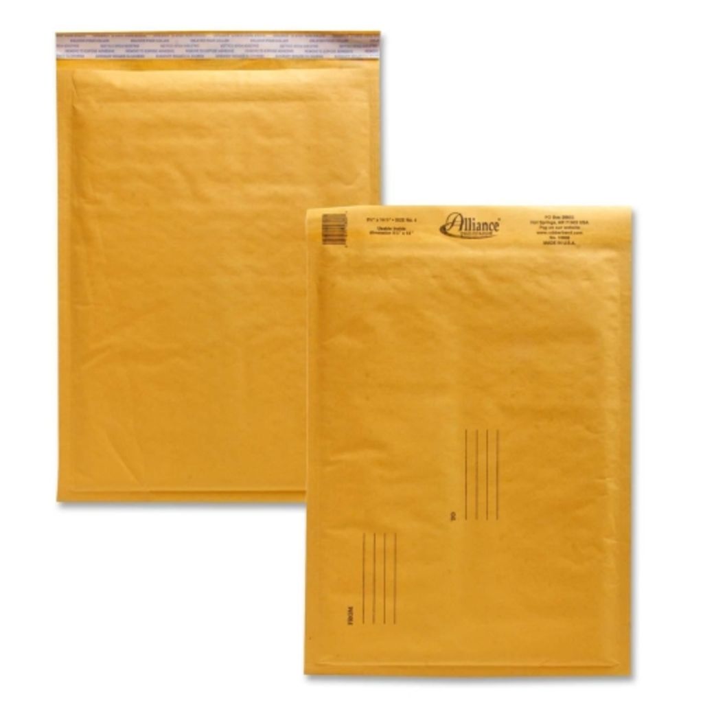 Image of Alliance Rubber Kraft Bubble Mailers (SKU: 152085)