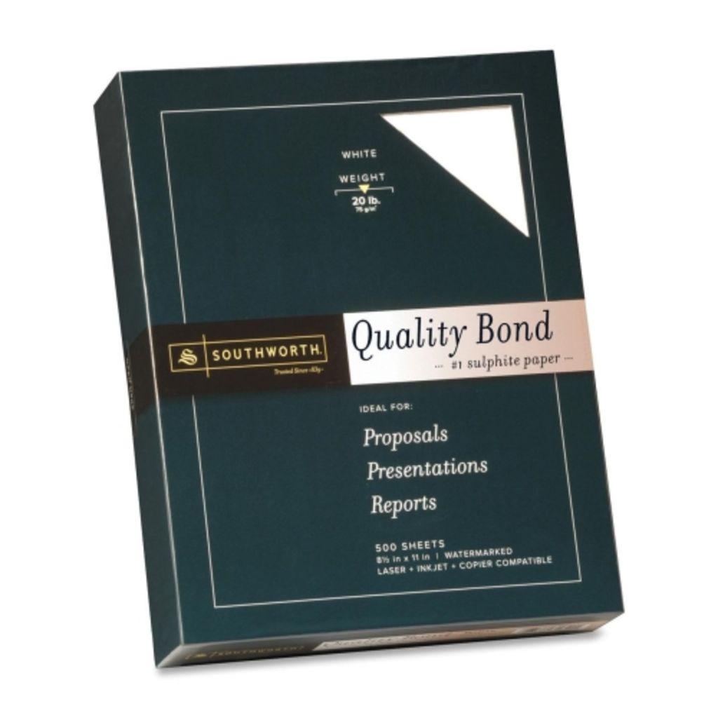 Image of Southworth 31-620-10 Laser Inkjet Print Bond Paper