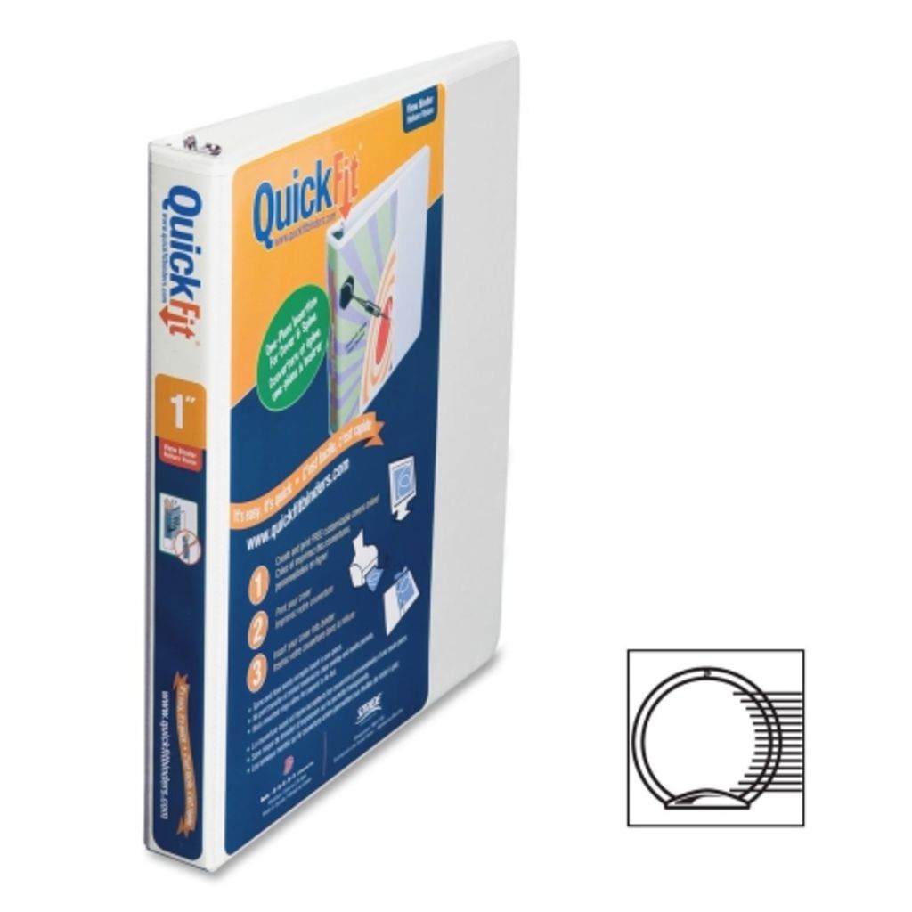 Image of QuickFit Round Ring Unique Design Binder (SKU: 169587)