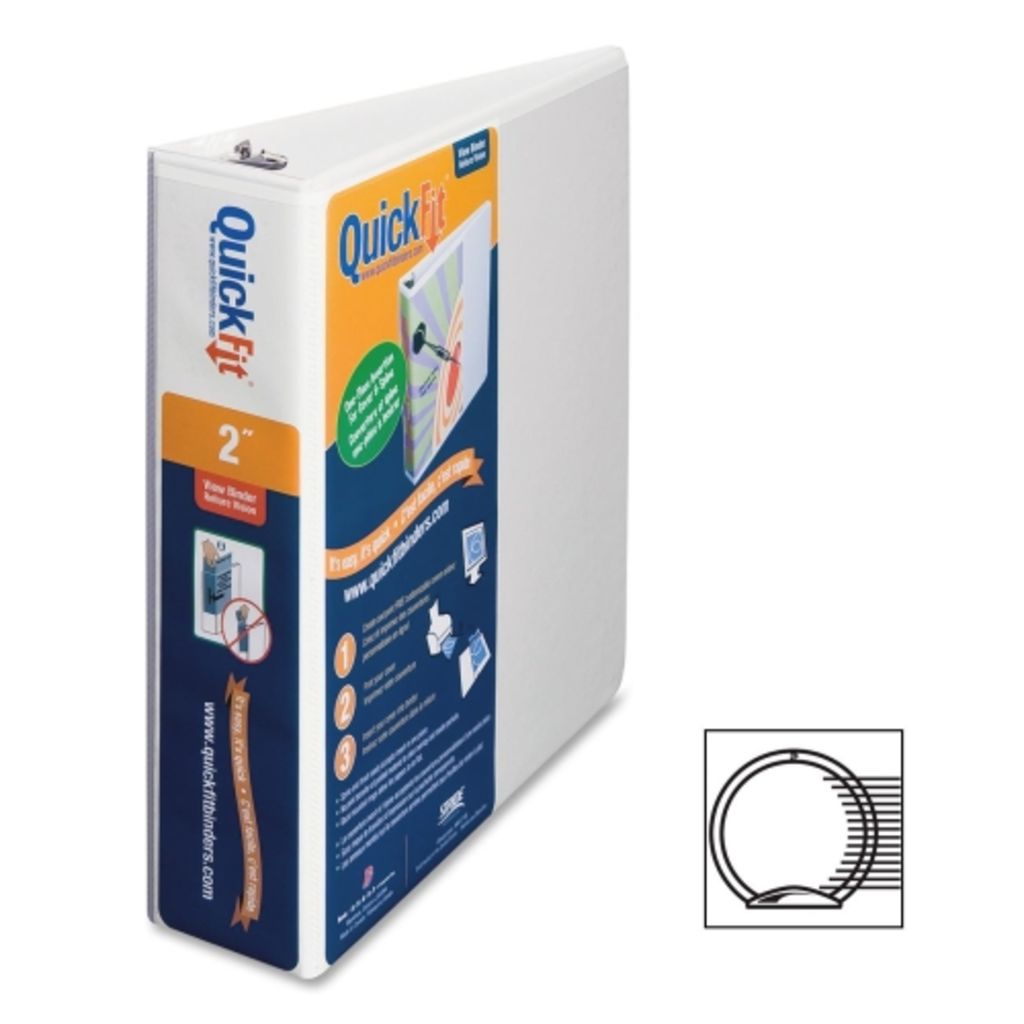 Image of QuickFit Round Ring Unique Design Binder (SKU: 169589)