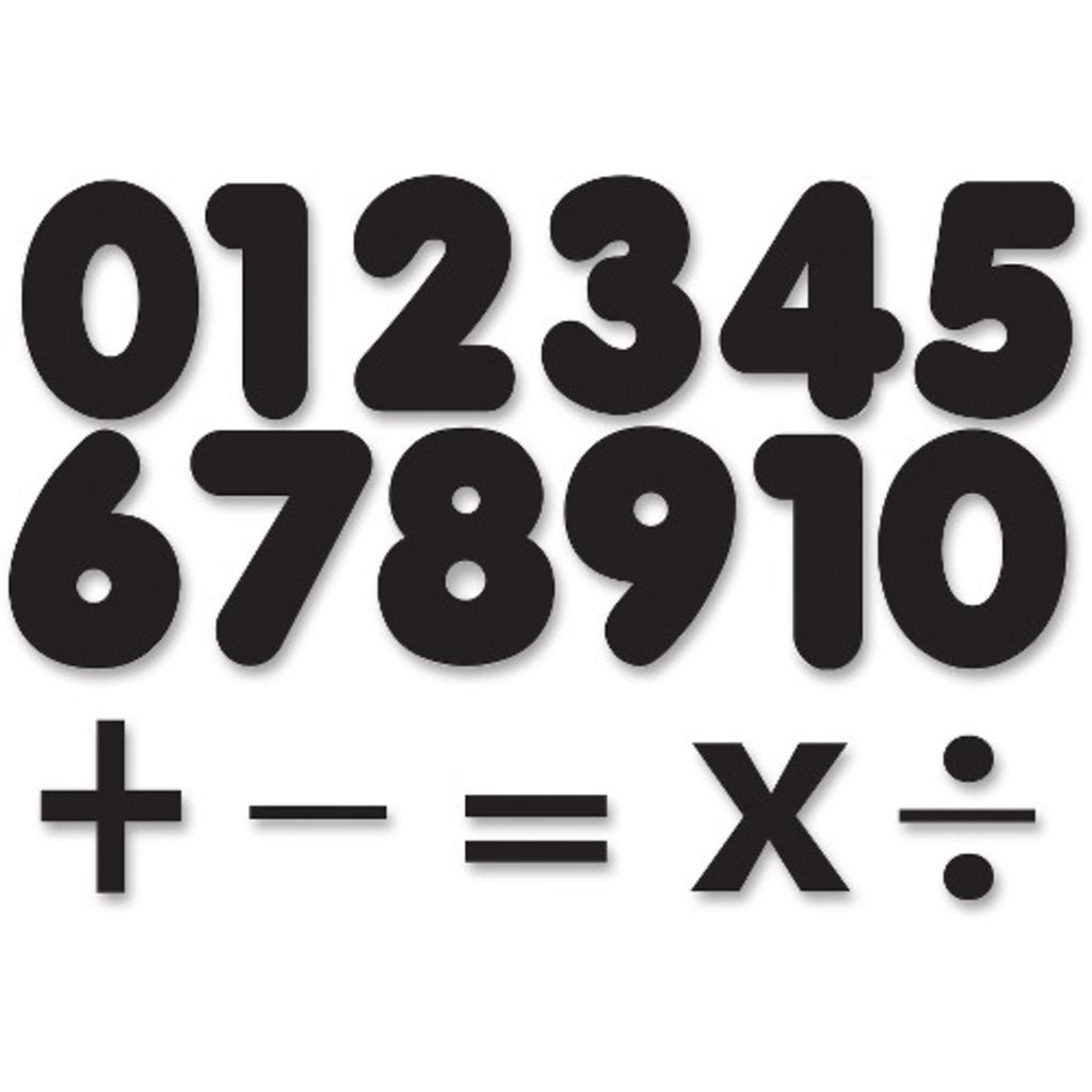 Image of Ashley Number/Math Function Magnet Set