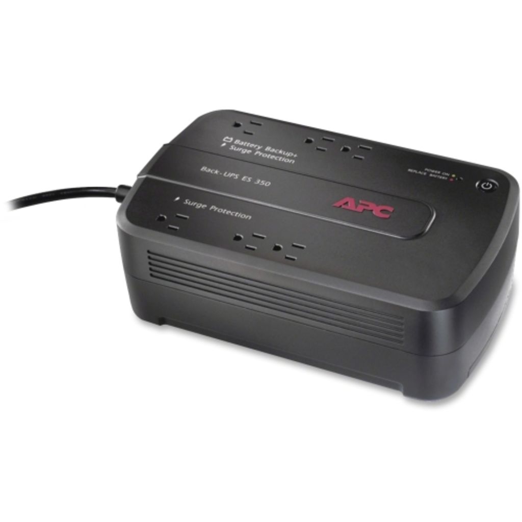 Image of APC Back-UPS ES 350VA Desktop UPS - 350 VA/200 W - 120 V AC - 24 Second - Deskto