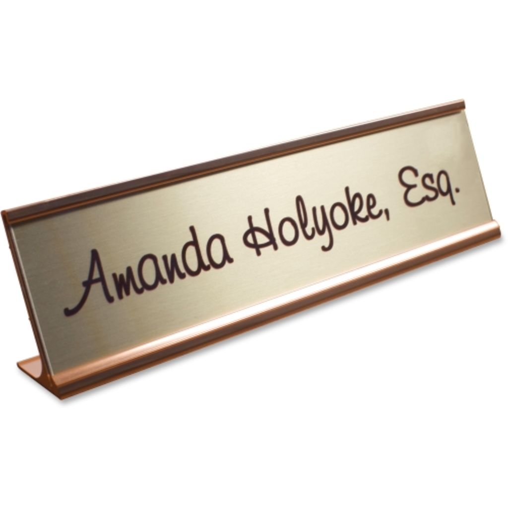 Image of Imprint Plus Desk Plate Signage Kits