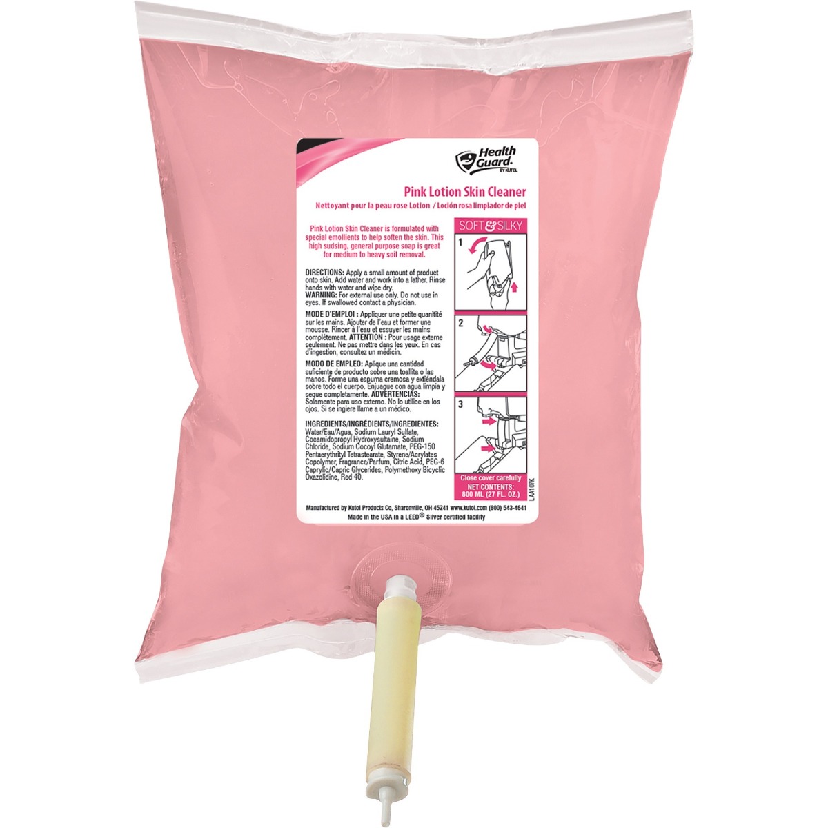 Image of Health Guard Pink Lotion Skin Cleaner Refill
