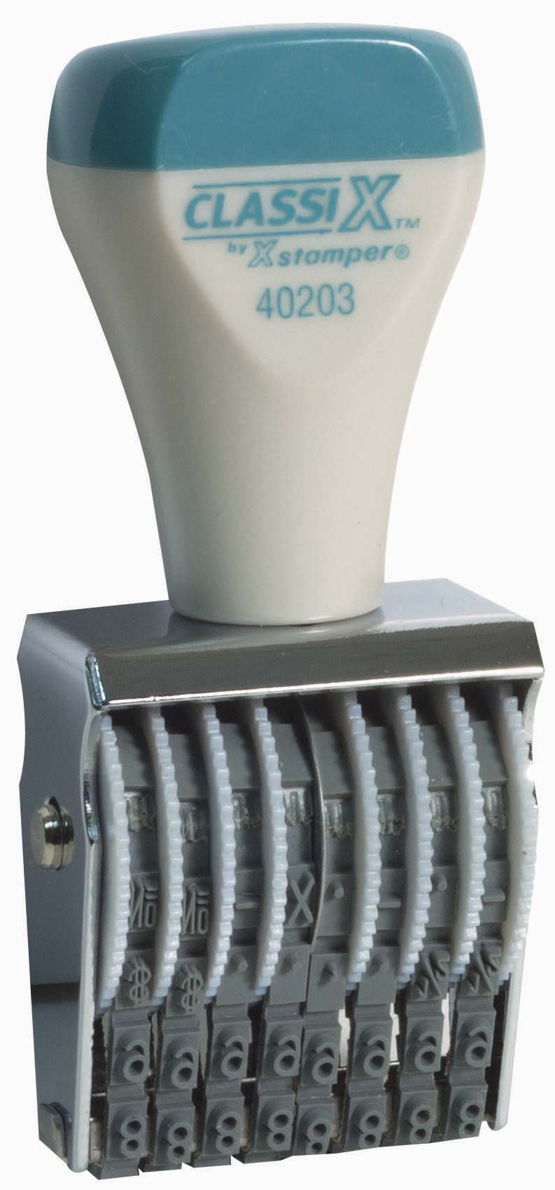 Image of Number Stamp Size: 0 / 8-Band Traditional