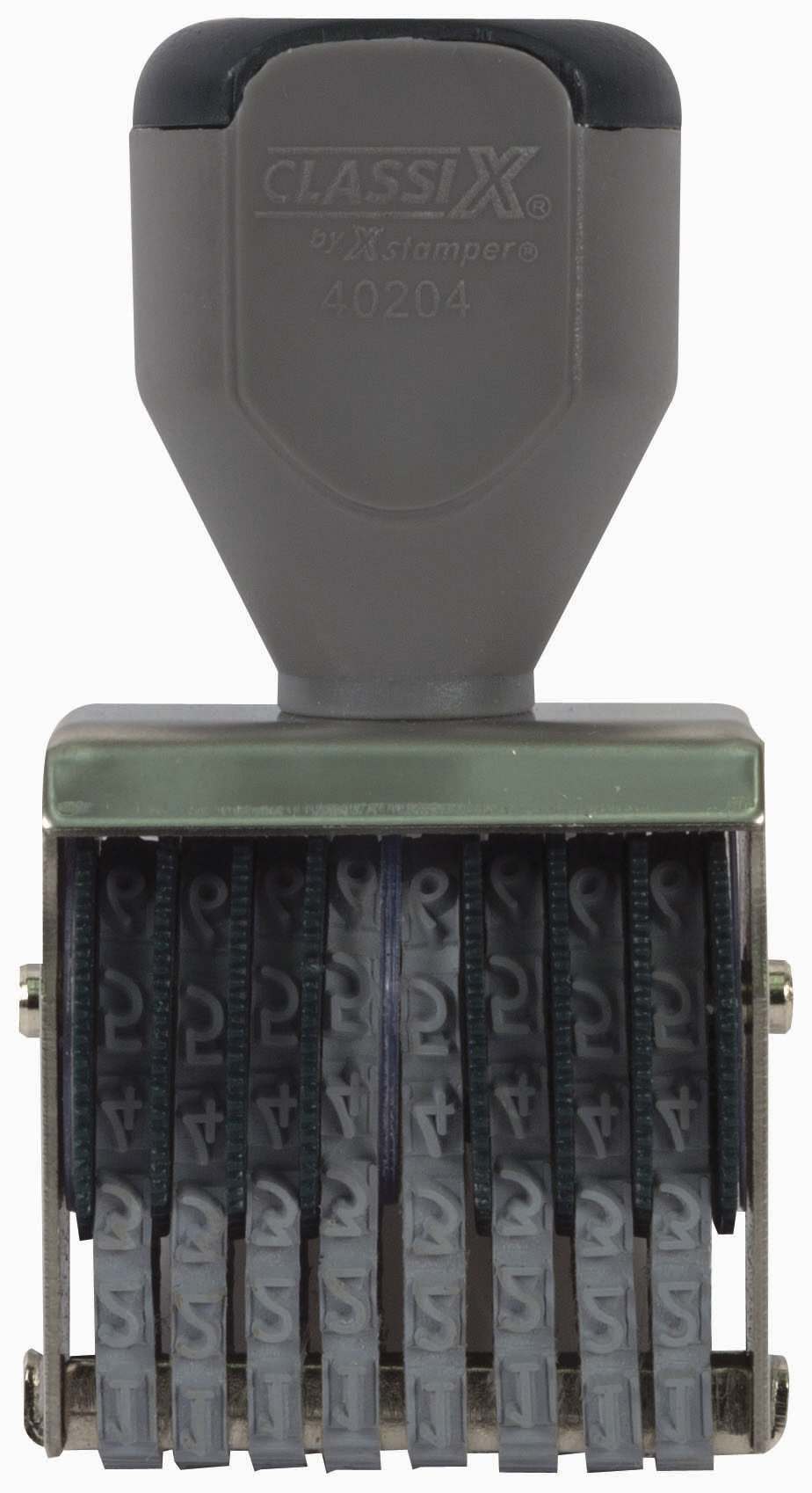 Image of Number Stamp Size: 1 / 8-Band Traditional