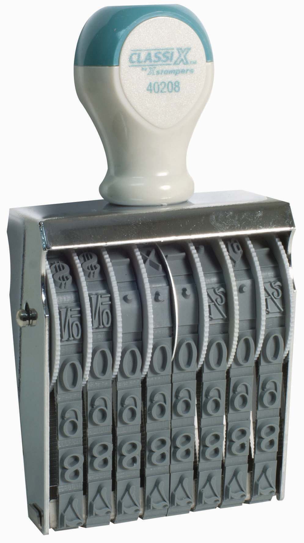 Image of Number Stamp Size: 3 / 8-Band Traditional