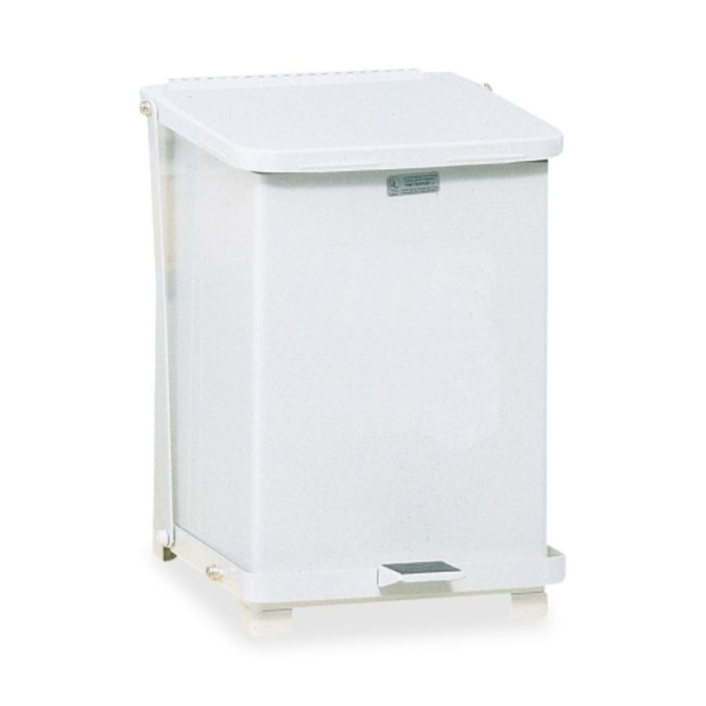 Image of Rubbermaid Commercial Steel Step Trash Can