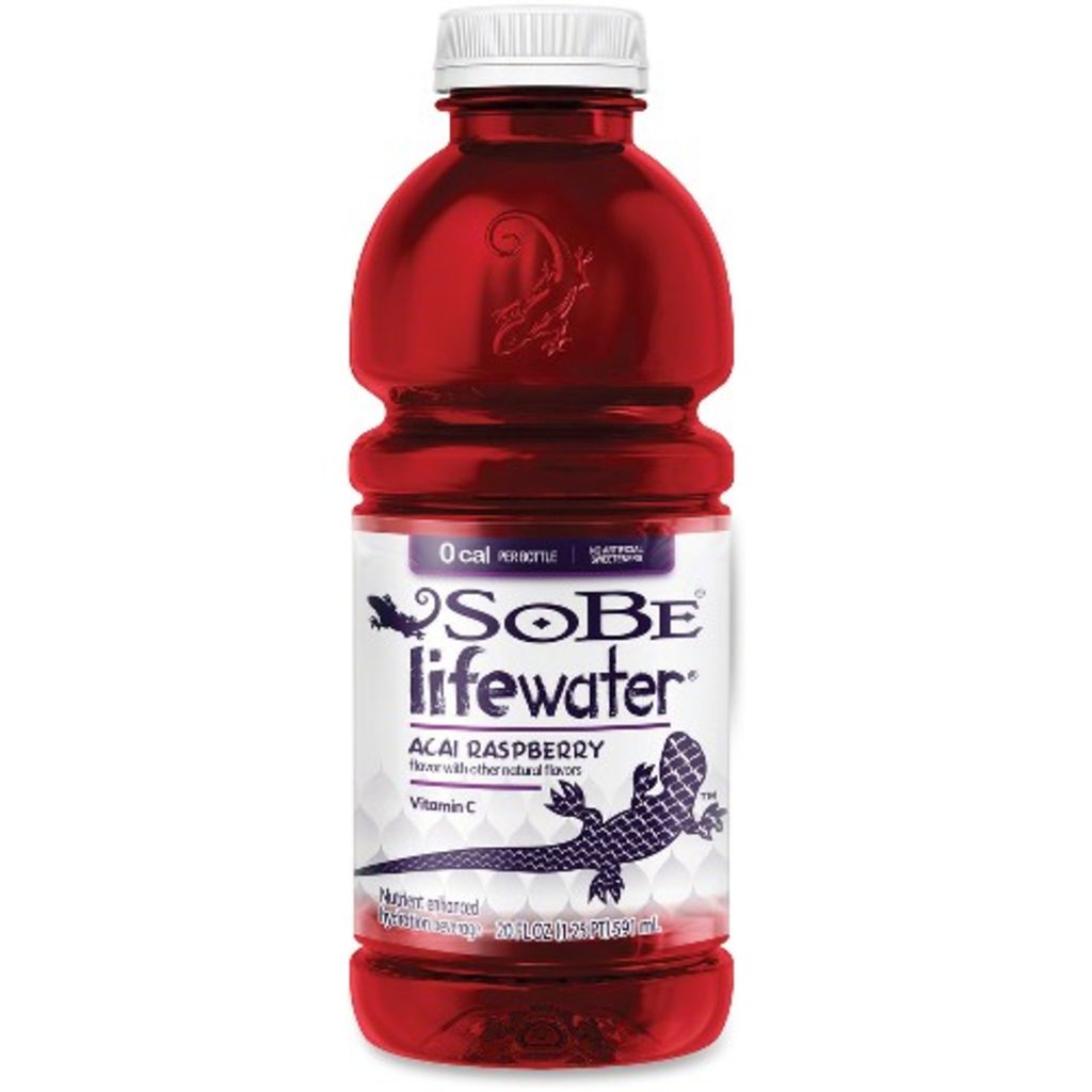 Image of Sobe Lifewater Acai Berry Beverage Drink - Acai Raspberry Flavor - 20 fl oz - Bo