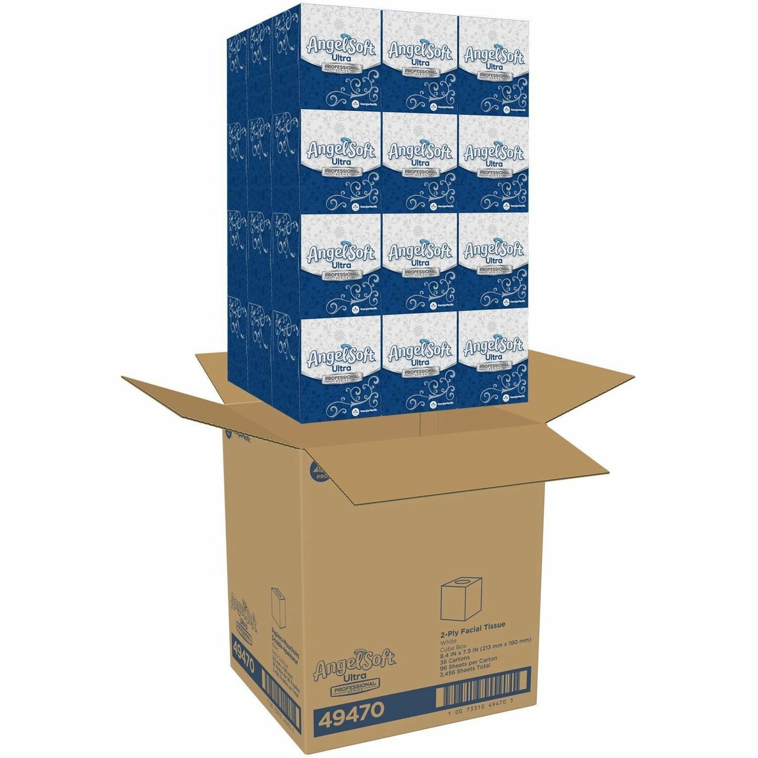 Image of Angel Soft Professional Series Facial Tissue