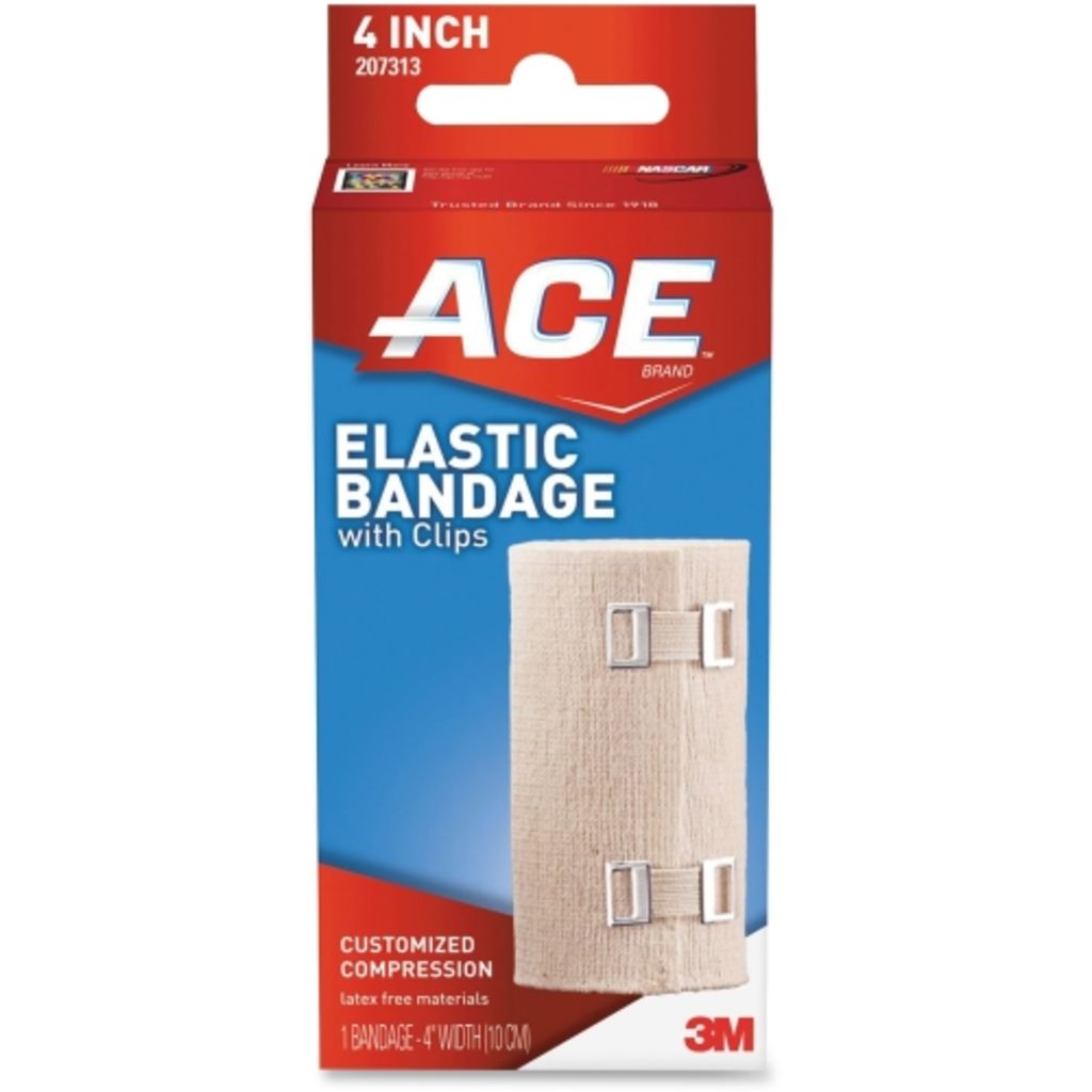 Image of Ace&reg; Elastic Bandage with Clips 4" - 4" - 1Each - Beige