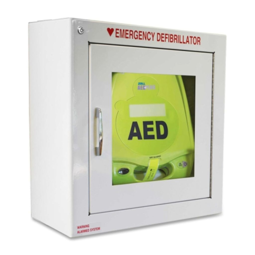 Image of ZOLL AED Plus Standard Size Cabinet with Audible Alarm